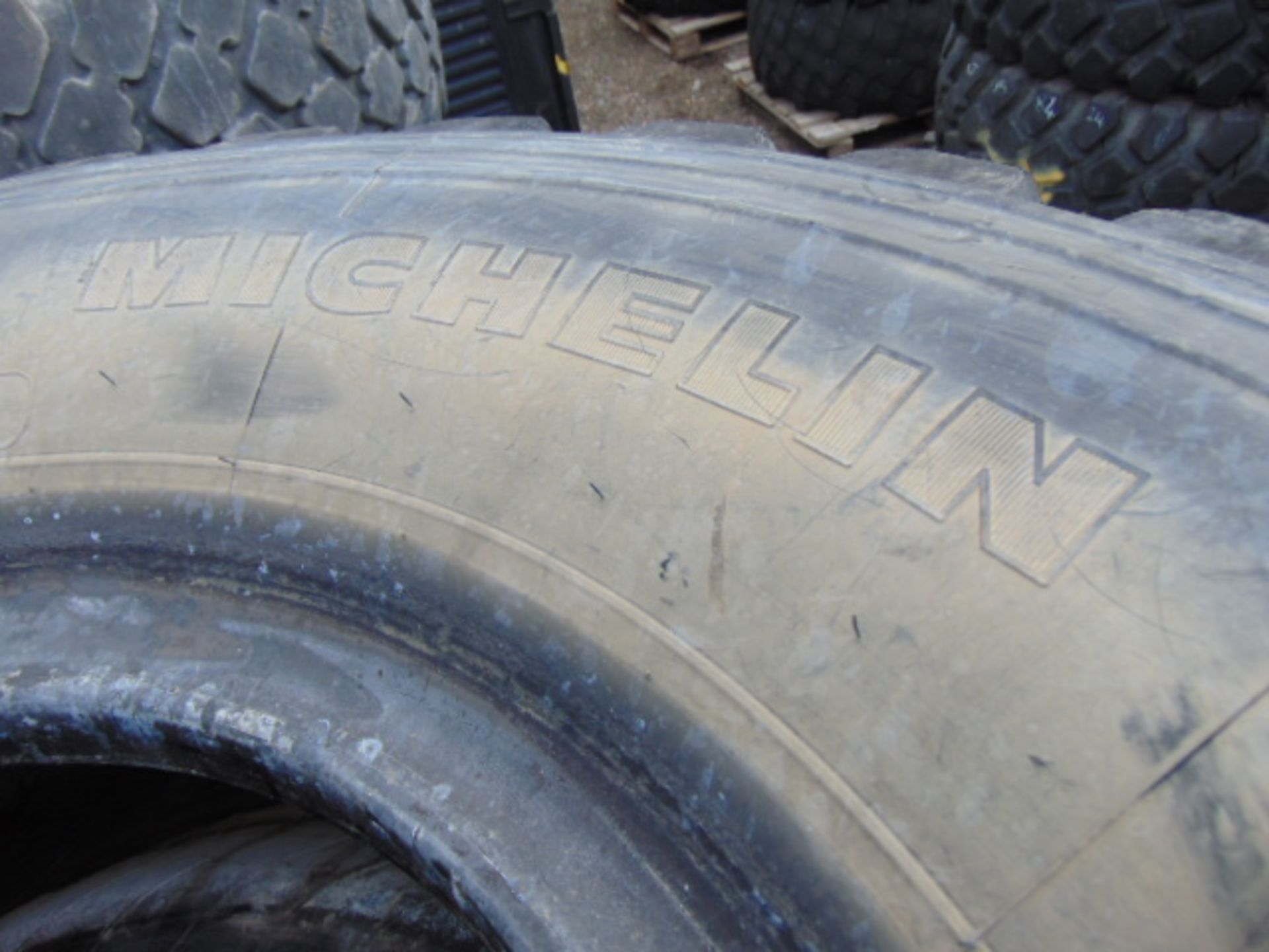 4 x Michelin XZL 395/85 R20 Tyres - Image 5 of 6