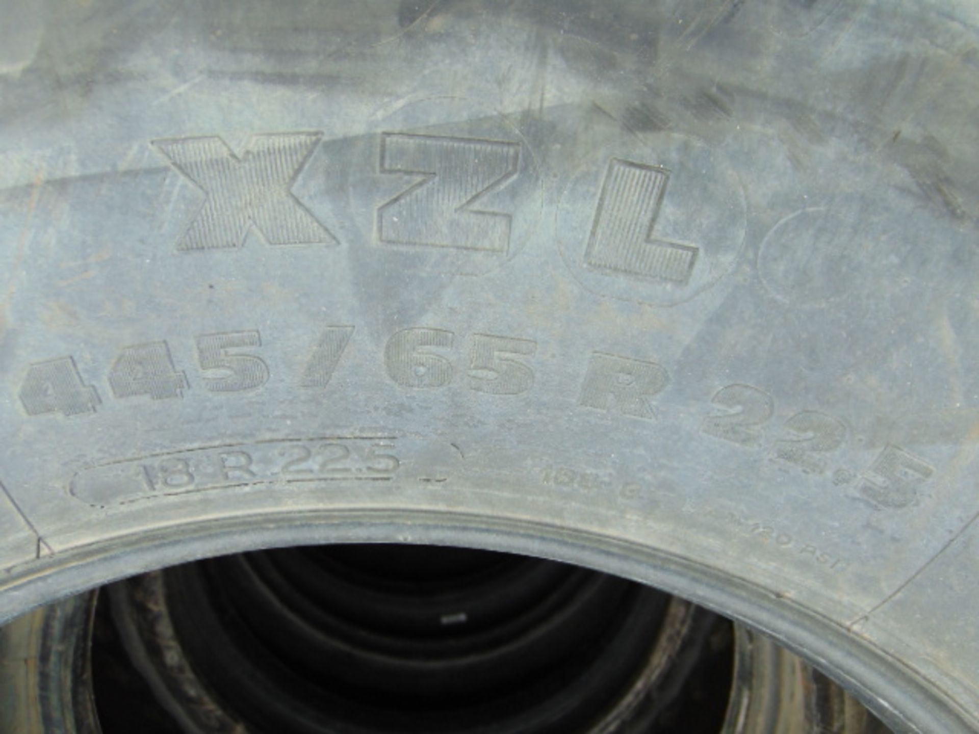 4 x Michelin XZL 445/65 R22.5 Tyres - Image 7 of 7