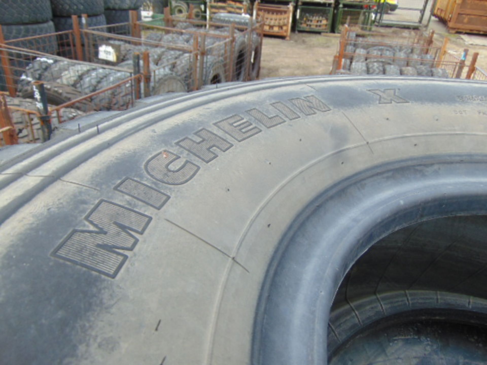 4 x Michelin XZL 395/85 R20 Tyres - Image 5 of 6