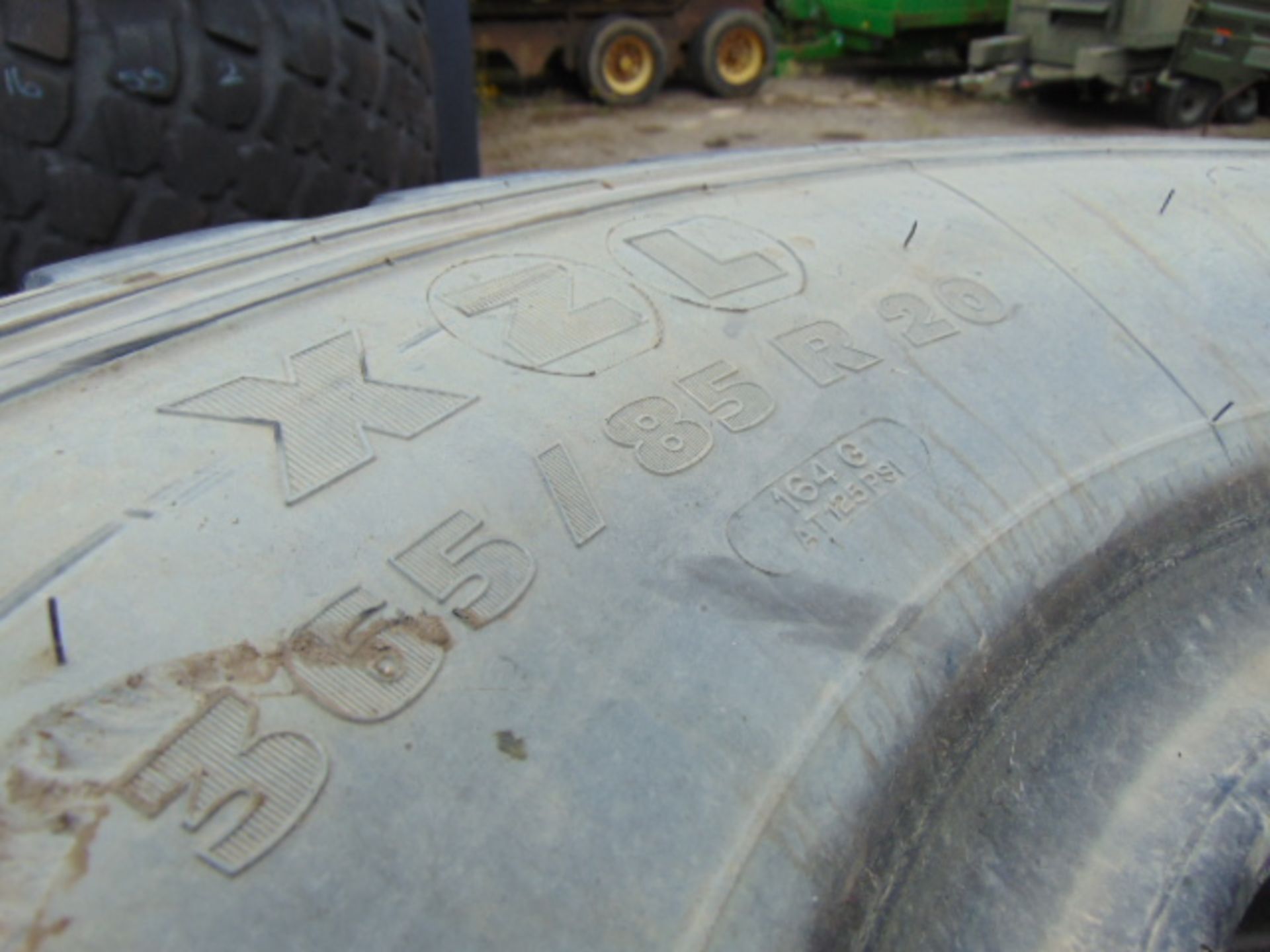 4 x Michelin 365/85 R20 XZL Tyres - Image 6 of 6