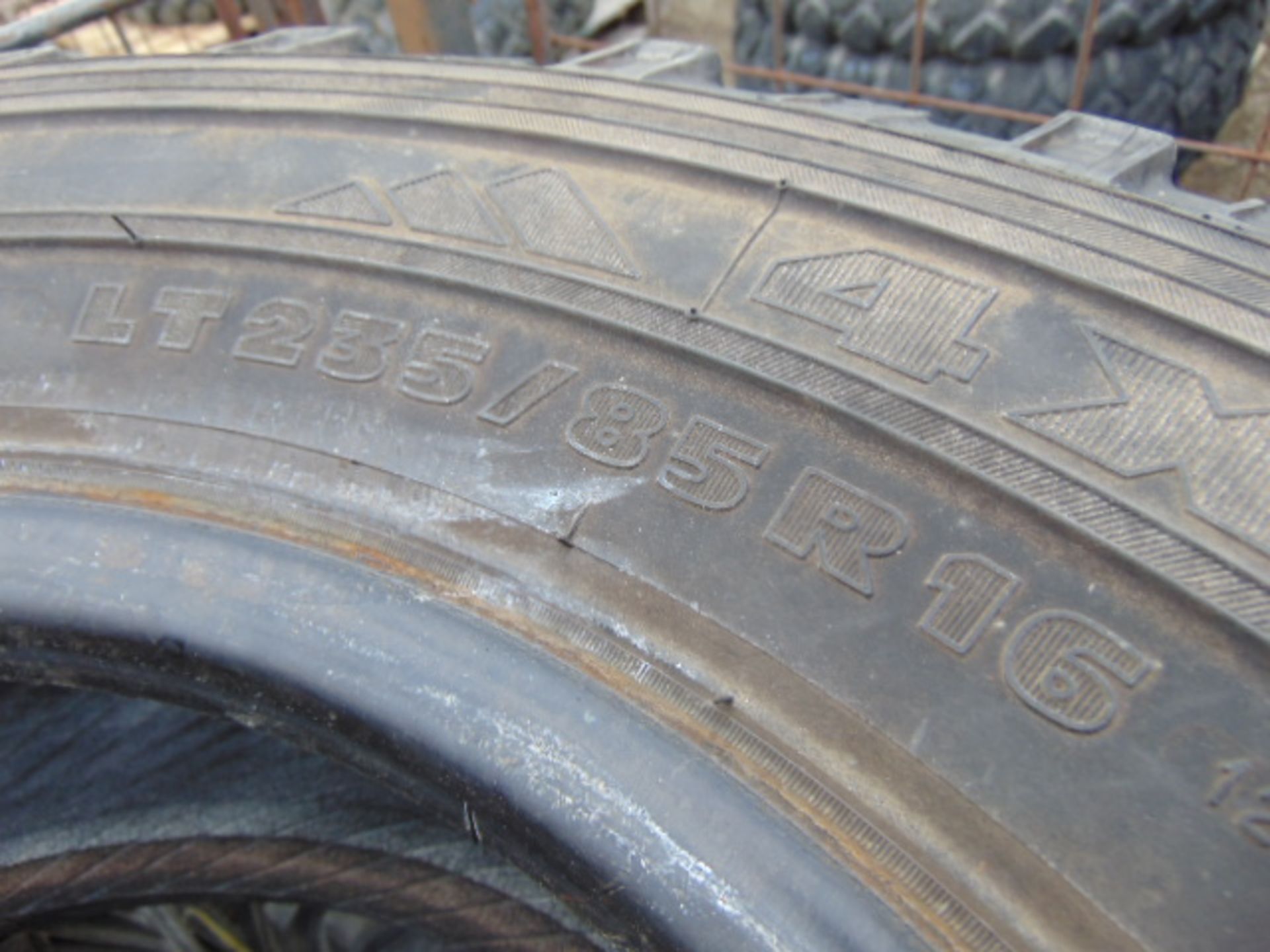 14 x Michelin LT235/85 R16 XZL Tyres - Image 5 of 5