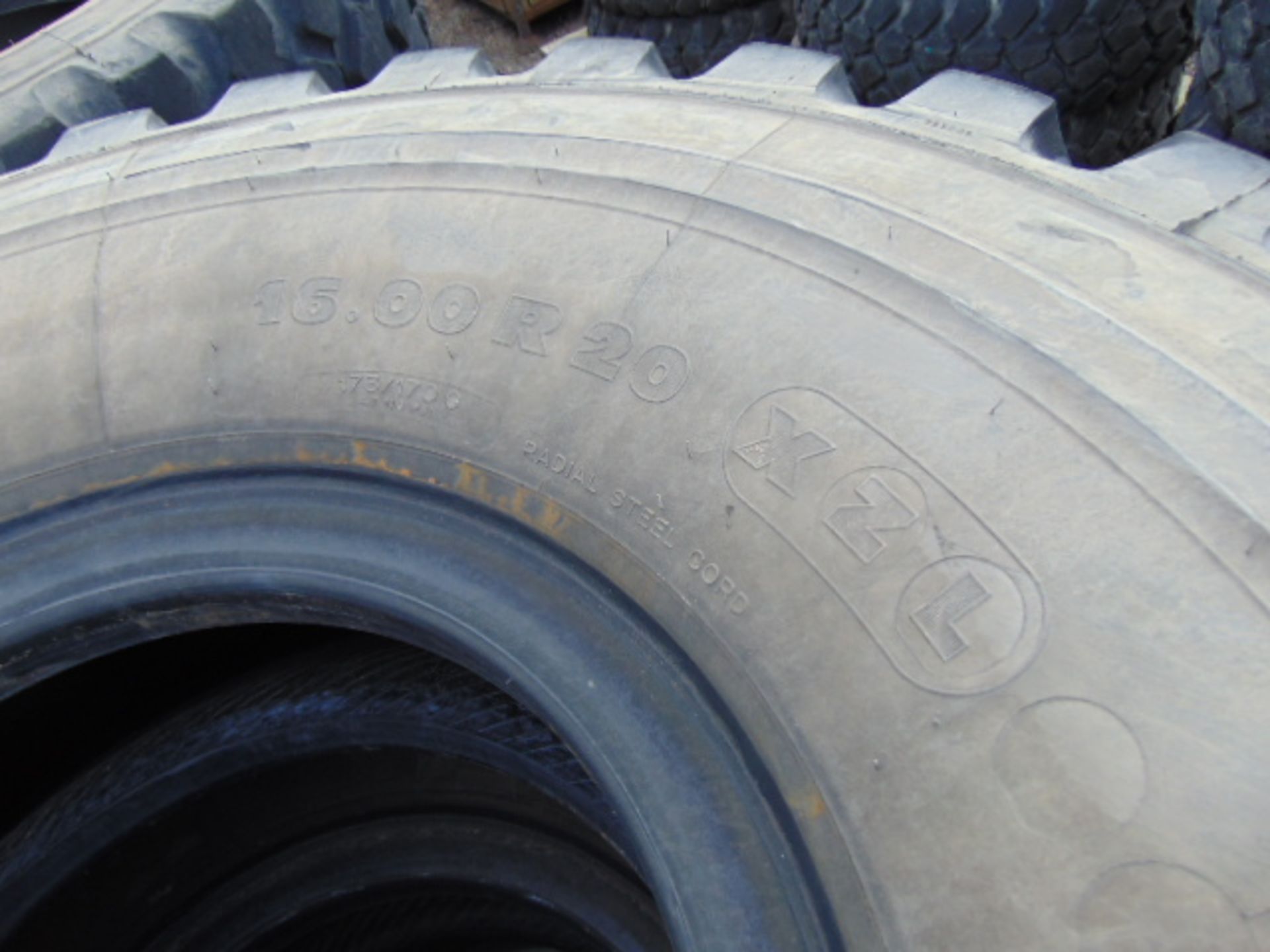 4 x Michelin 16.00 R20 XZL Tyres - Image 6 of 6