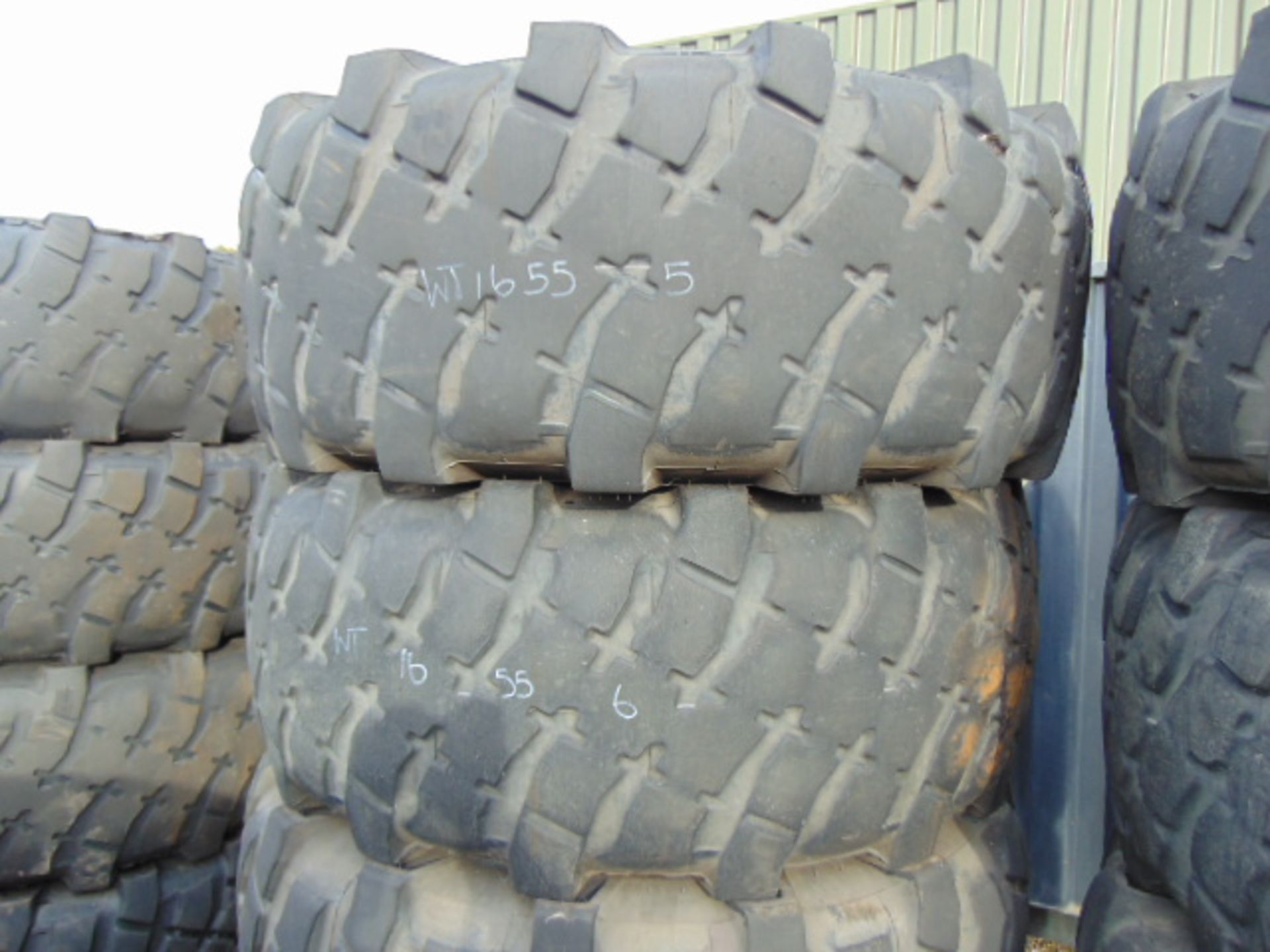 4 x Michelin XML 475/80 R20 Tyres - Image 2 of 6