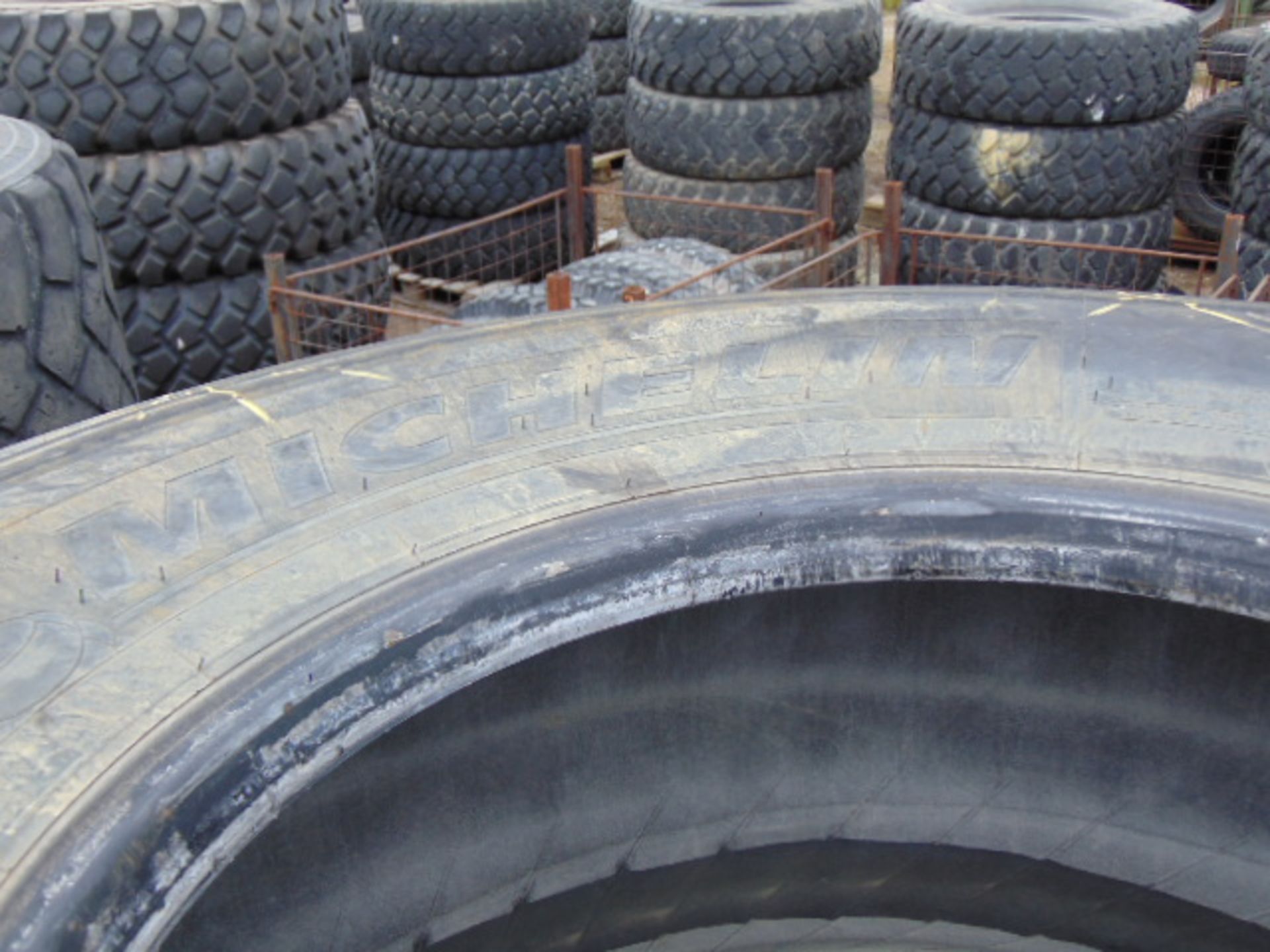 4 x Michelin XZL 445/65 R22.5 Tyres - Image 5 of 7