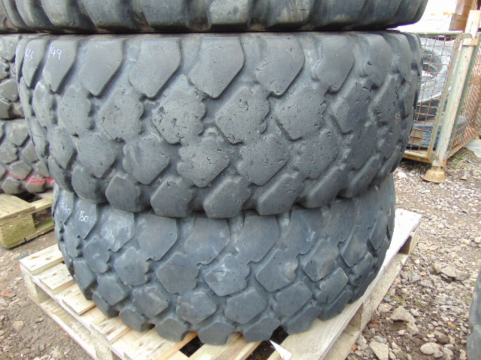 4 x Michelin XZL 395/85 R20 Tyres - Image 3 of 6