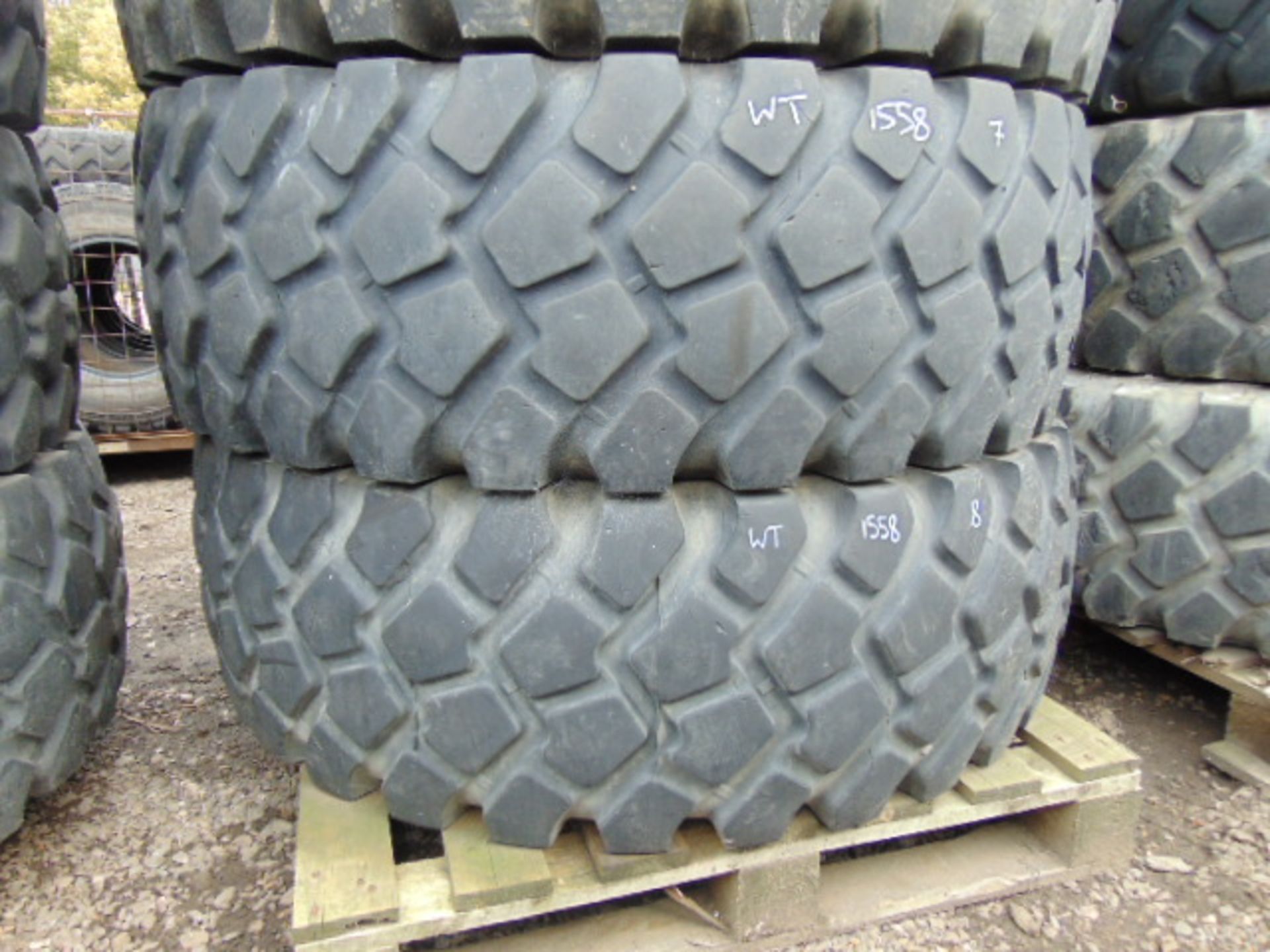 4 x Michelin 16.00 R20 XZL Tyres - Image 3 of 6