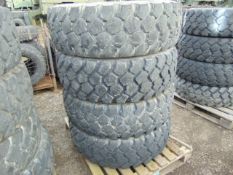 4 x Michelin 365/85 R20 XZL Tyres