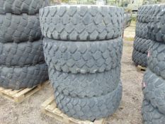 4 x Michelin XZL 395/85 R20 Tyres