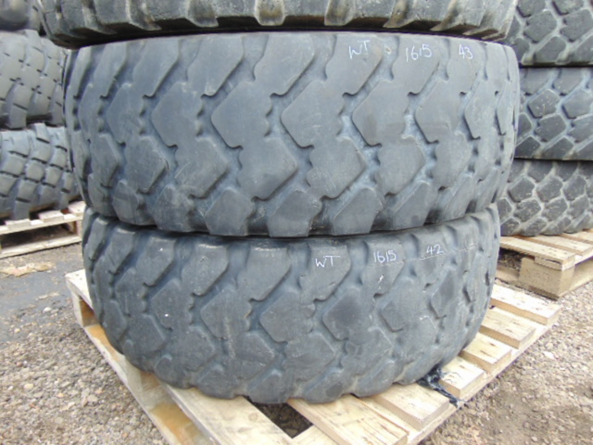 4 x Michelin 365/85 R20 XZL Tyres - Image 3 of 6