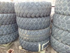 4 x Michelin 16.00 R20 XZL Tyres