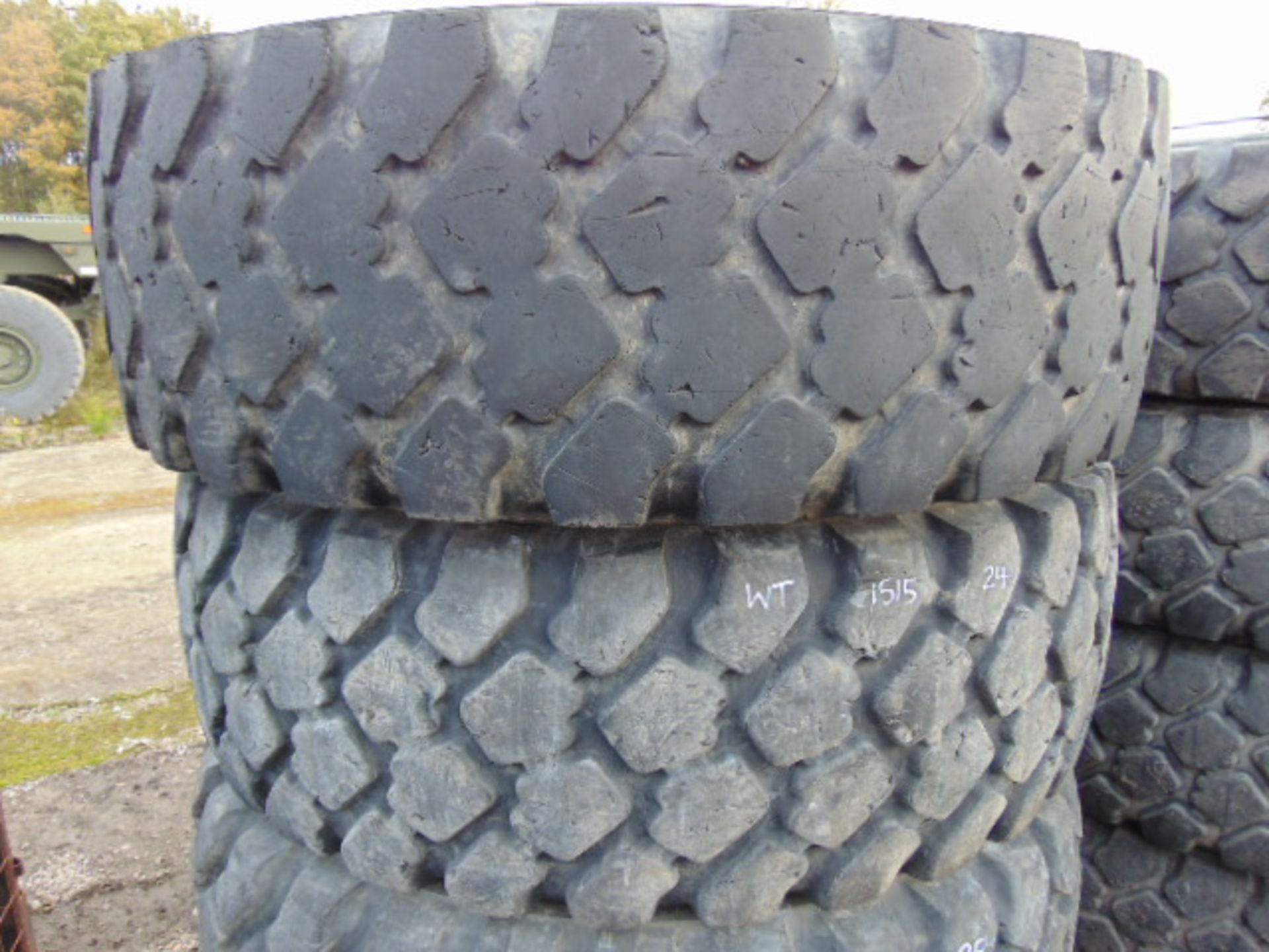 4 x Michelin XZL 395/85 R20 Tyres - Image 2 of 6