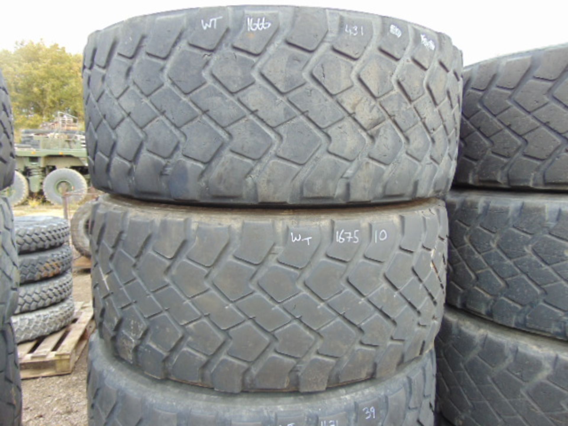 8 x Michelin XZL 445/65 R22.5 Tyres - Image 2 of 7