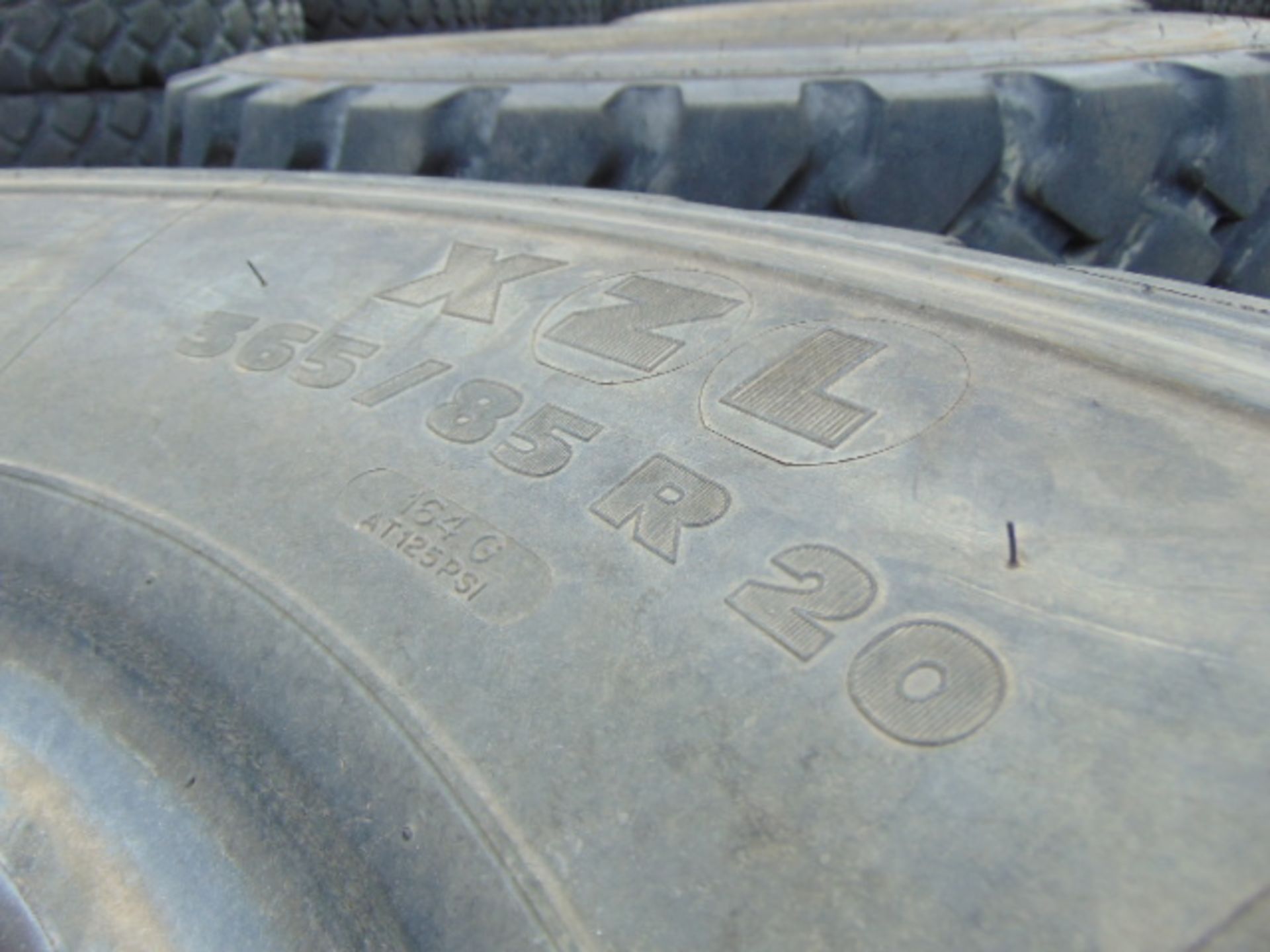 8 x Michelin 365/85 R20 XZL Tyres - Image 7 of 7
