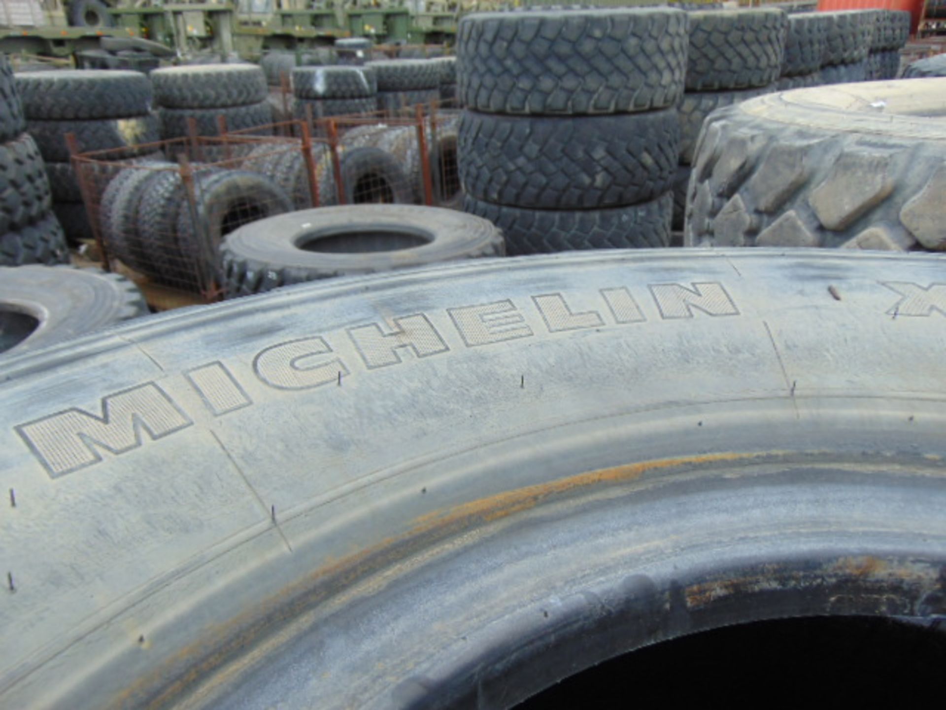 4 x Michelin XZL 395/85 R20 Tyres - Image 5 of 6