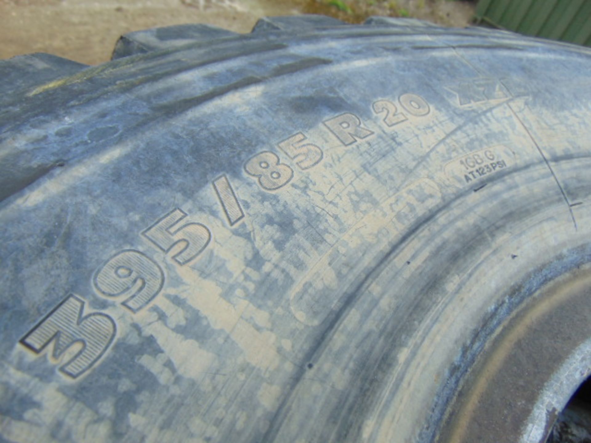 4 x Michelin XZL 395/85 R20 Tyres - Image 6 of 6