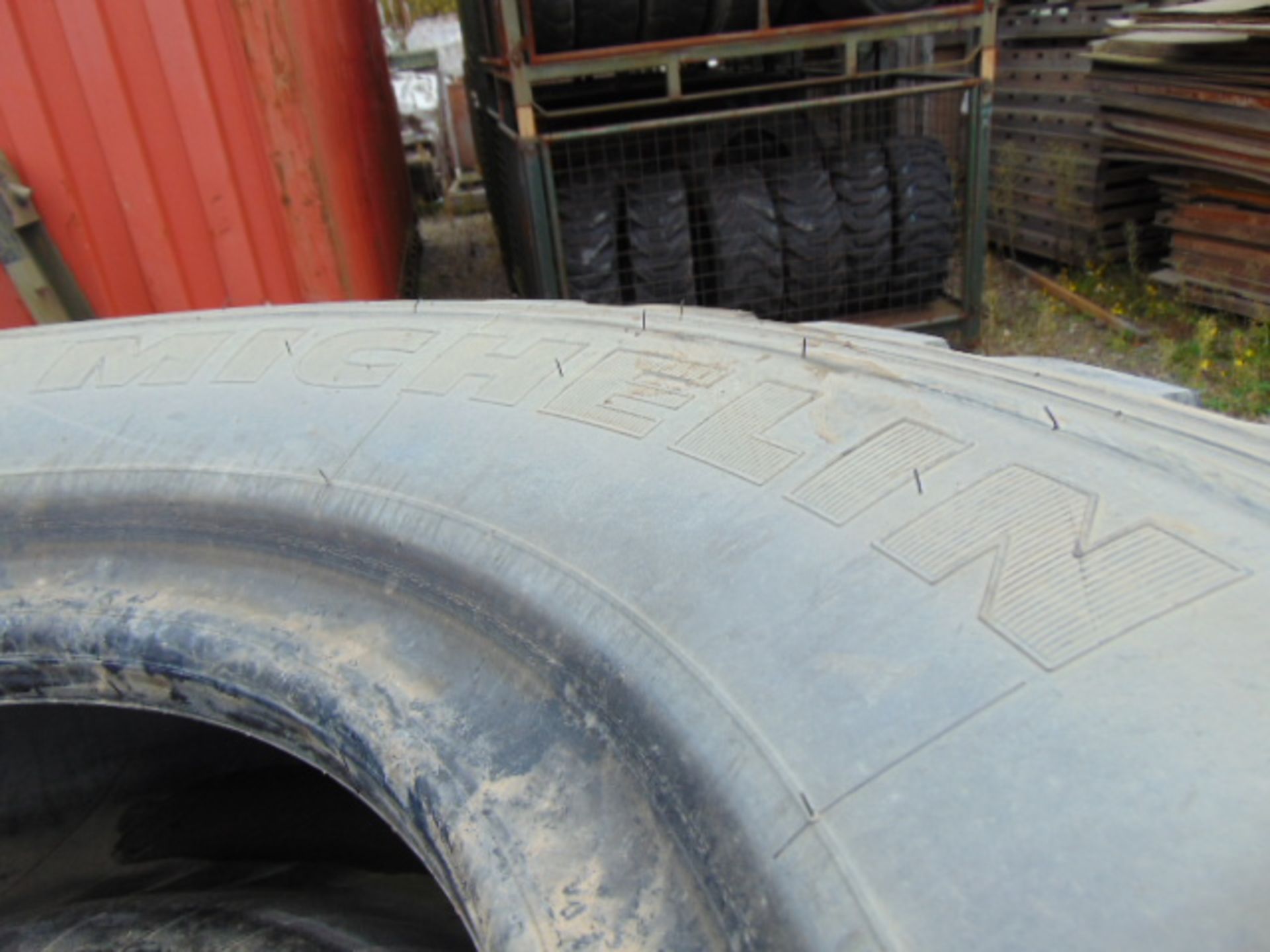 4 x Michelin 365/85 R20 XZL Tyres - Image 5 of 6