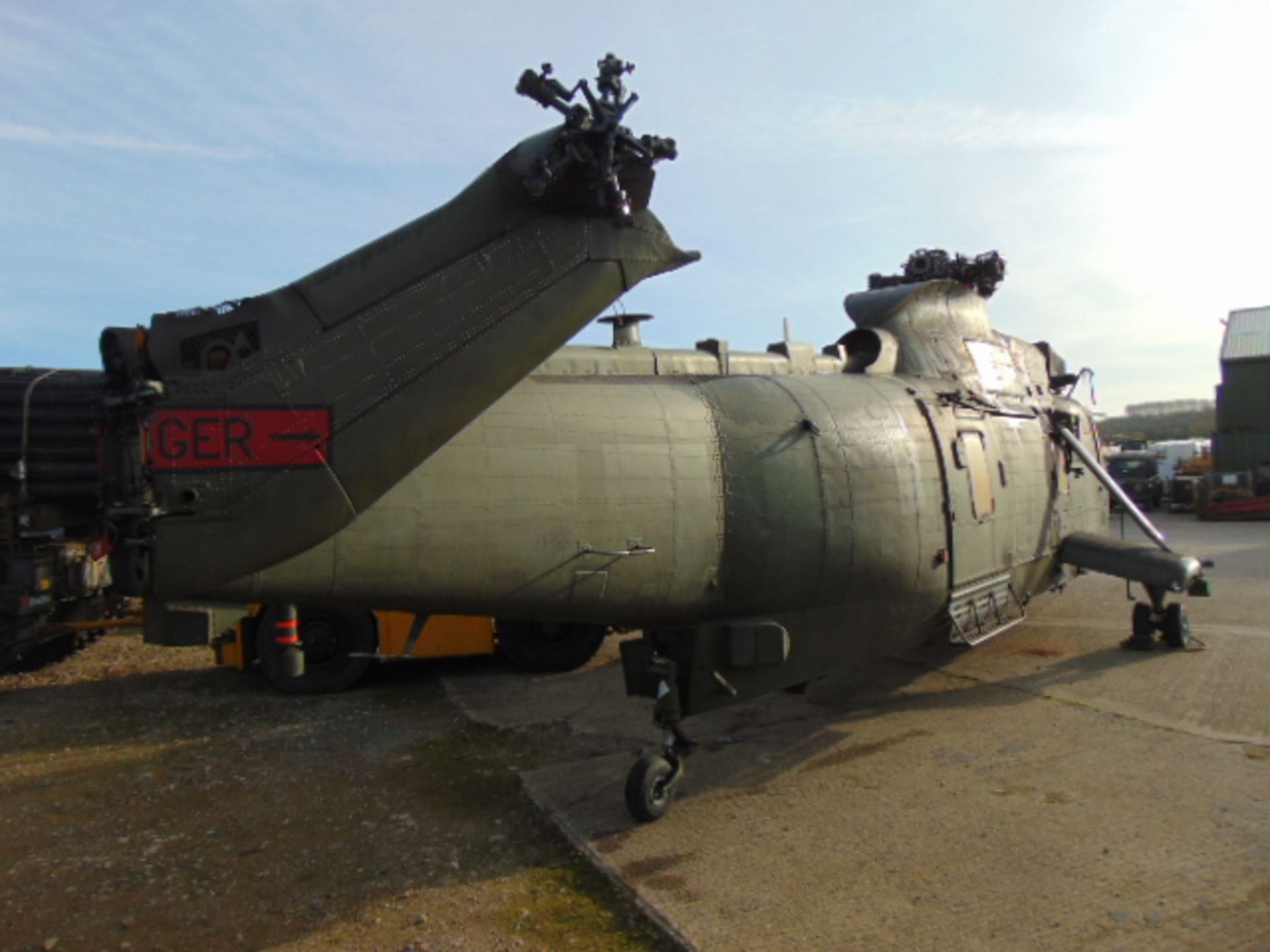 Westland Sea King HC.4 (TAIL NUMBER ZF120) Airframe complete with the improved Carson rotor blades - Image 5 of 34