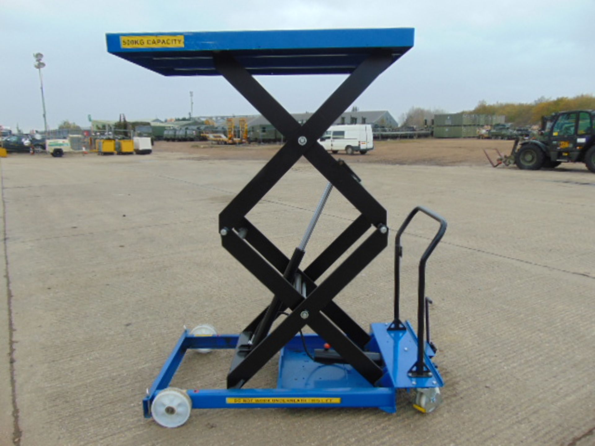 Heavy Duty 500kg Double Scissor Lift Work Table Platform