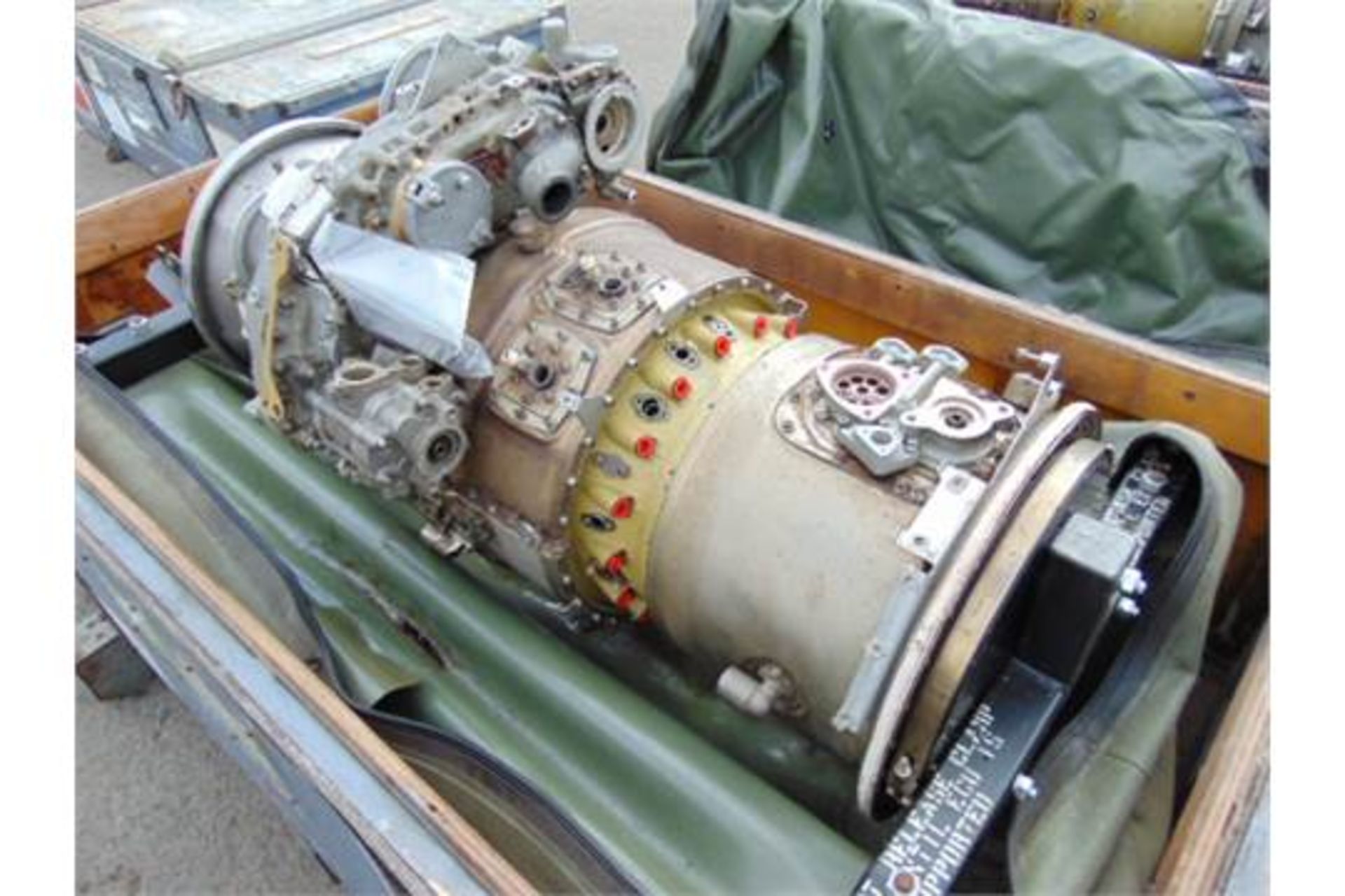 Rolls Royce Gem Jet Engine complete with Transportation Cradle - Image 3 of 5