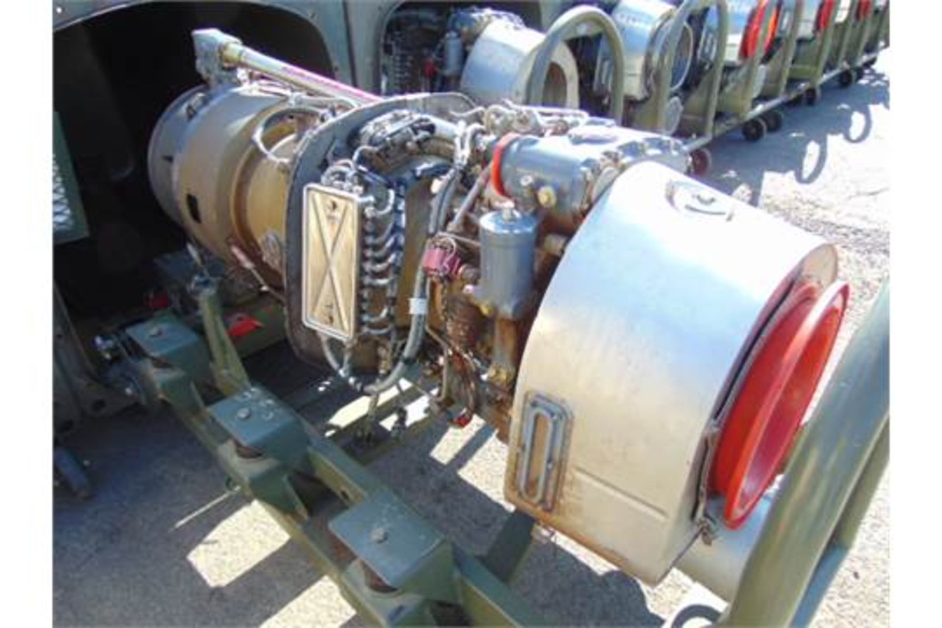 Rolls Royce / Turbomeca Turbine 3C4 Jet Engine 1300 SHP complete with Transportation Cradle - Image 6 of 11