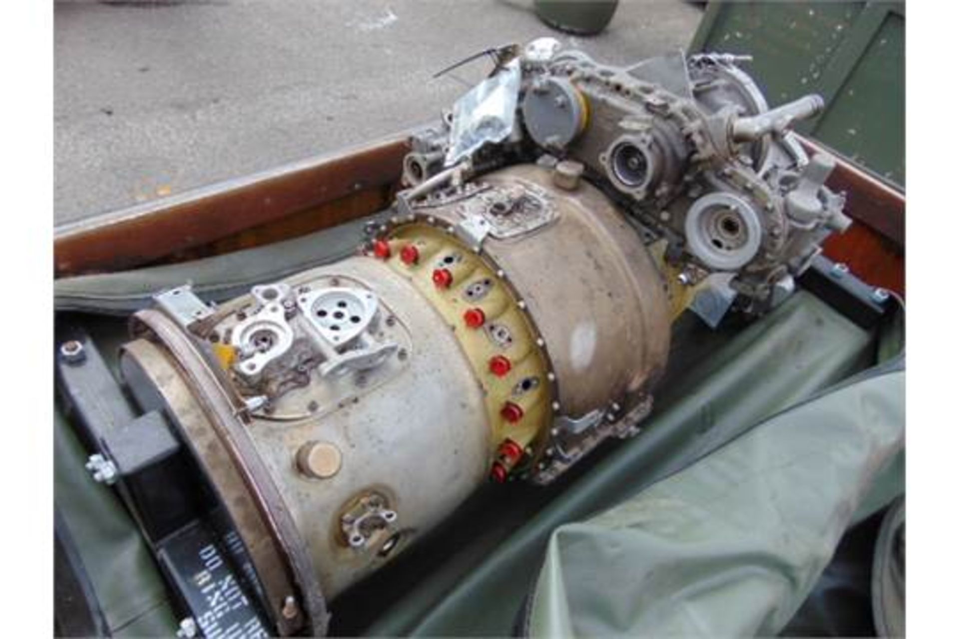 Rolls Royce Gem Jet Engine complete with Transportation Cradle - Image 4 of 6