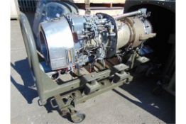 Rolls Royce / Turbomeca Turbine 3C4 Jet Engine 1300 SHP complete with Transportation Cradle