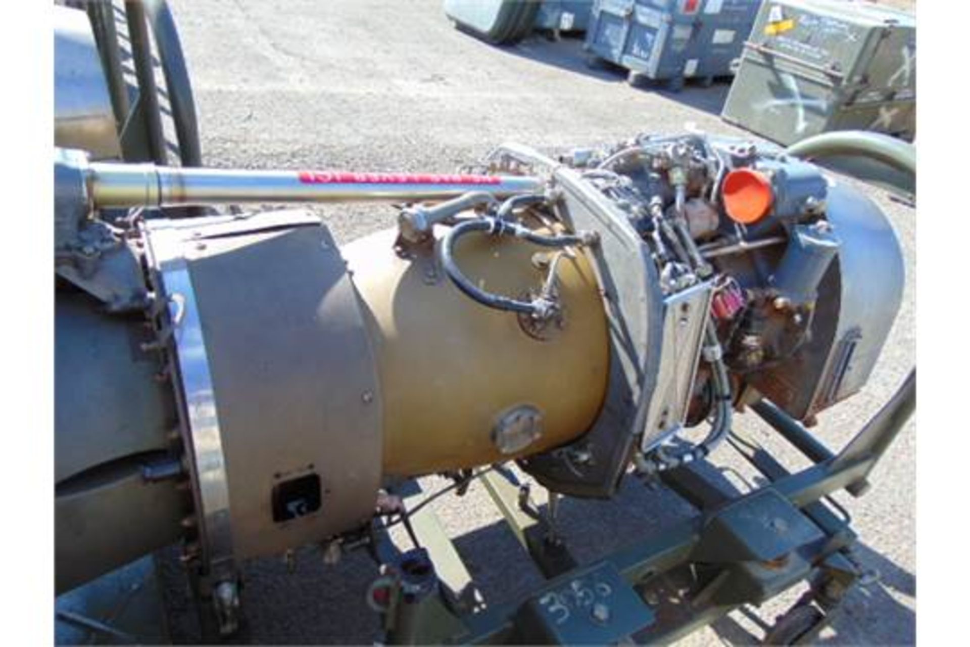 Rolls Royce / Turbomeca Turbine 3C4 Jet Engine 1300 SHP complete with Transportation Cradle - Image 8 of 11