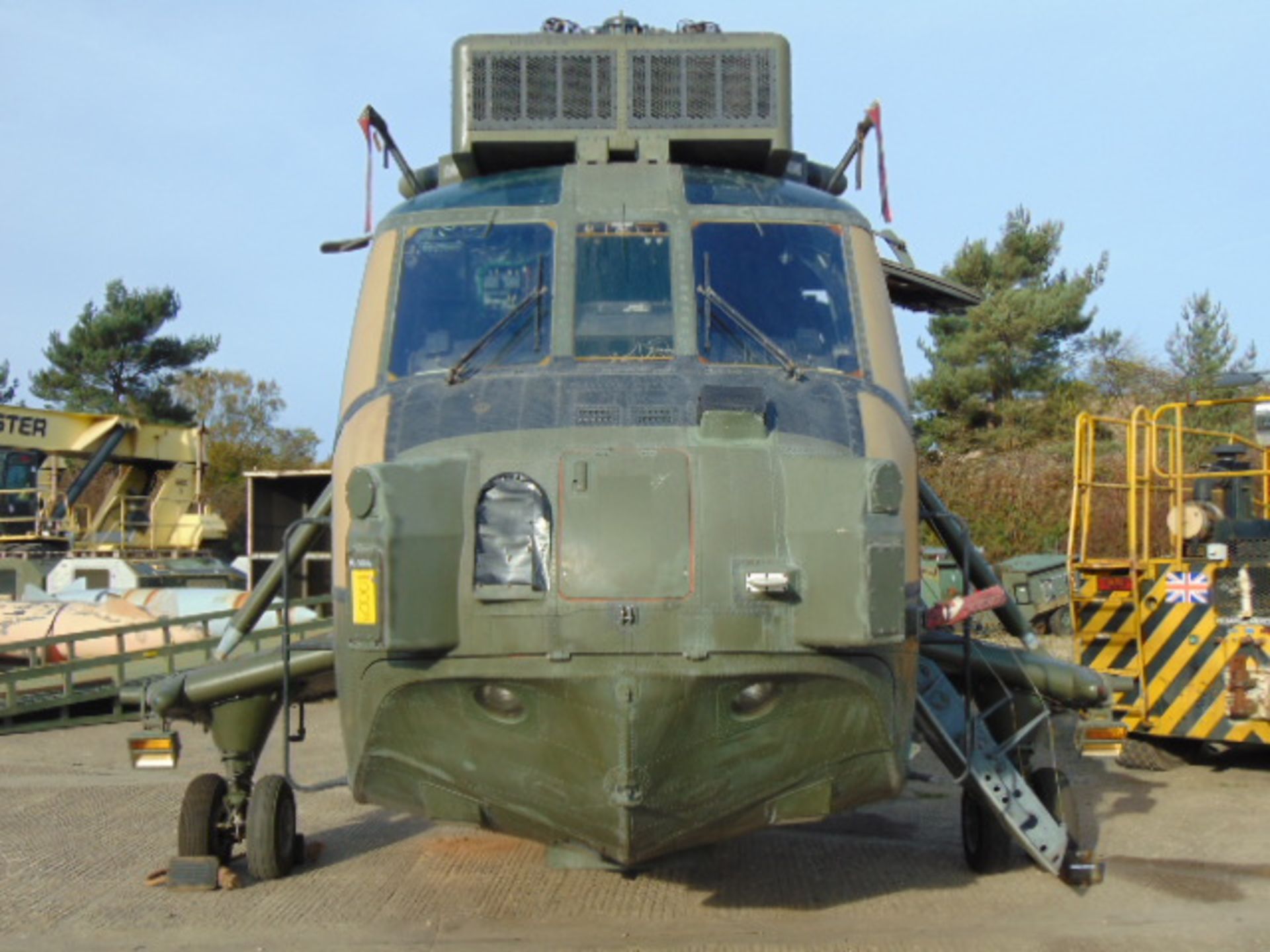 Westland Sea King HC.4 (TAIL NUMBER ZF120) Airframe complete with the improved Carson rotor blades - Image 2 of 34