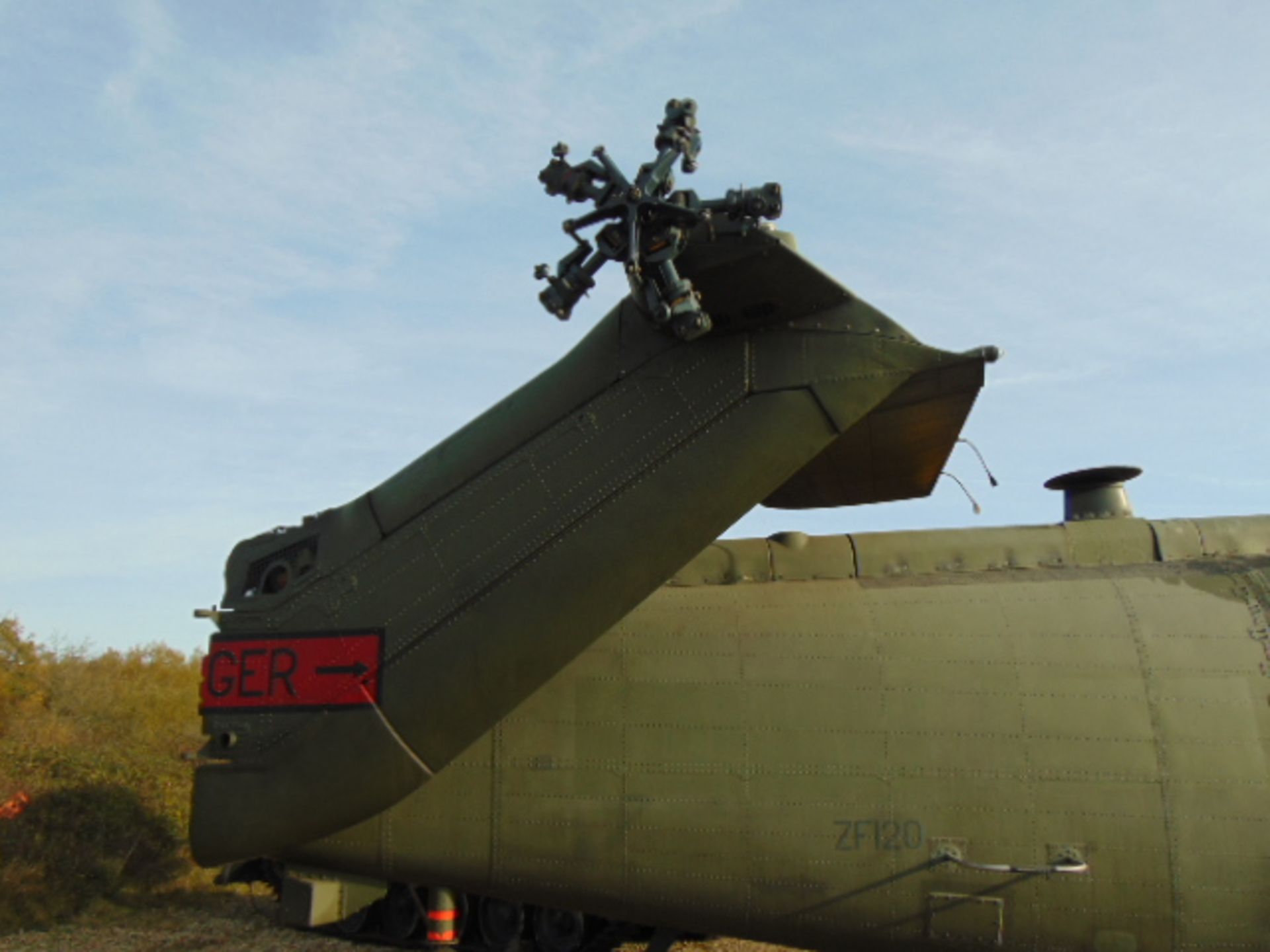 Westland Sea King HC.4 (TAIL NUMBER ZF120) Airframe complete with the improved Carson rotor blades - Image 6 of 34