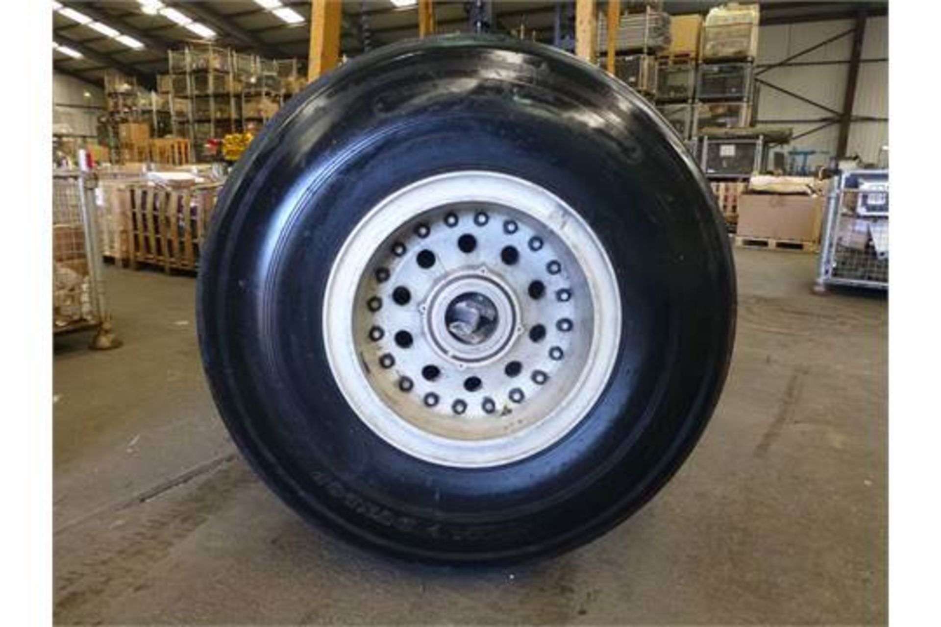 VC10 Aircraft Tyre and Rim