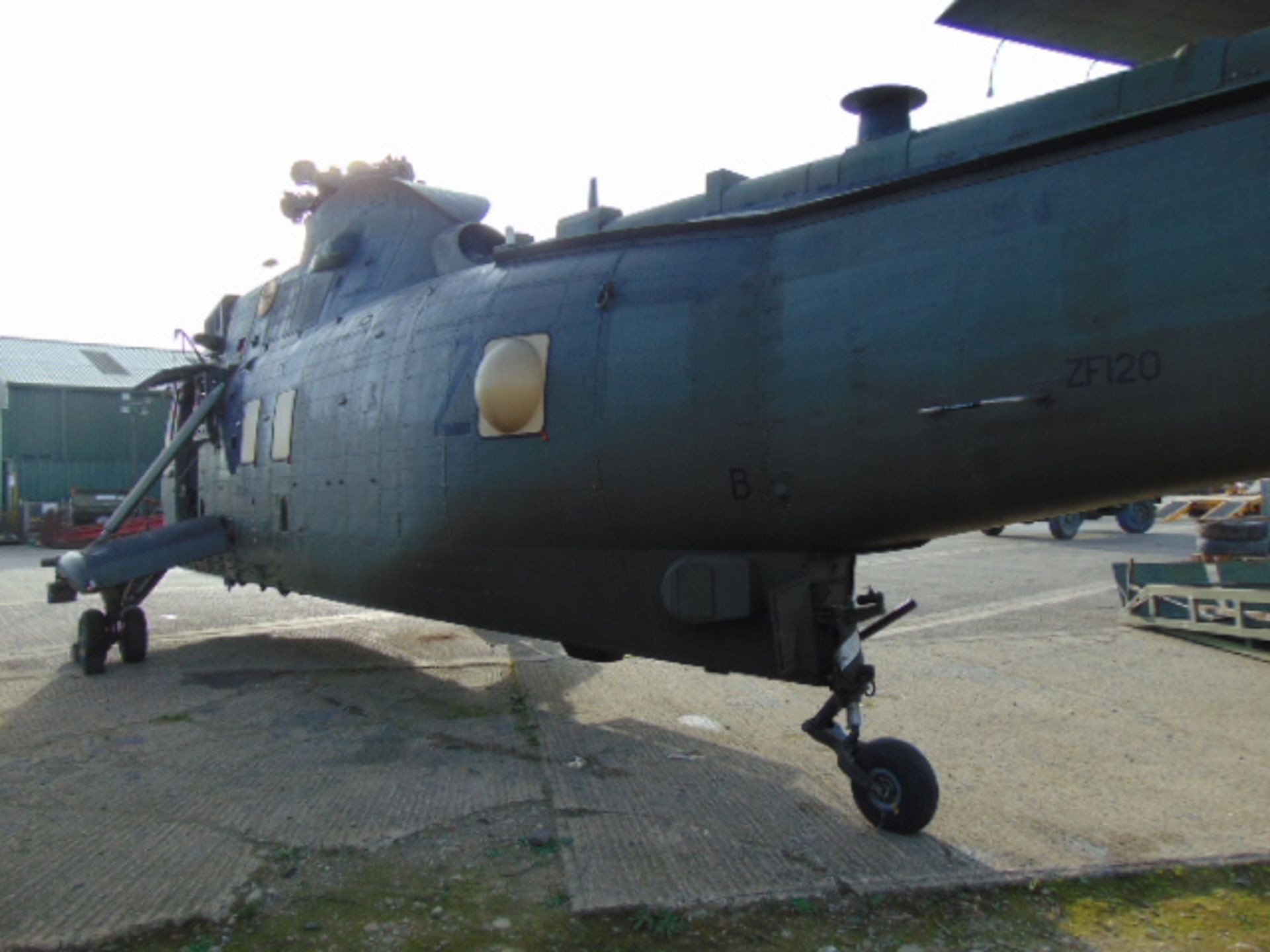 Westland Sea King HC.4 (TAIL NUMBER ZF120) Airframe complete with the improved Carson rotor blades - Image 7 of 34