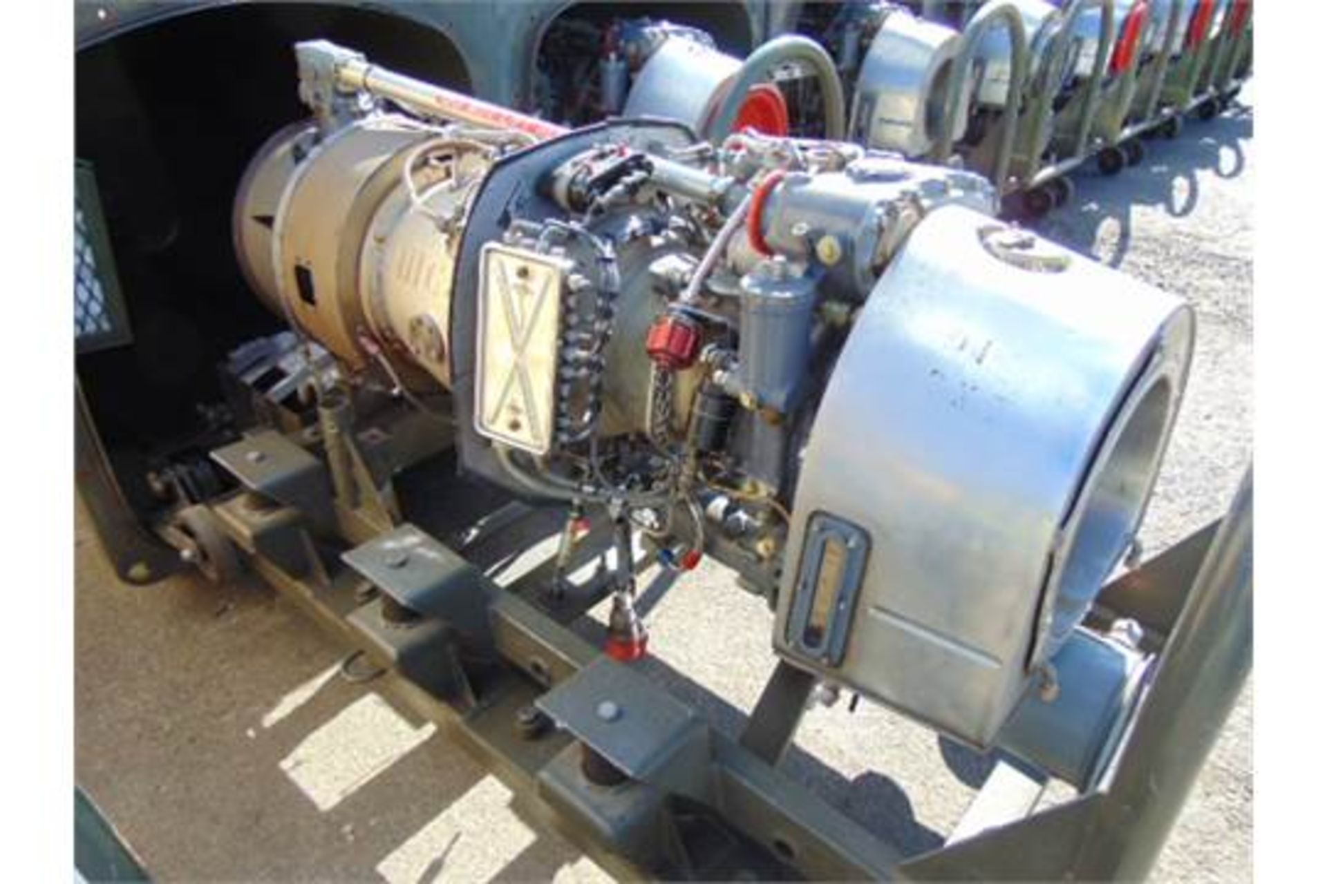 Rolls Royce / Turbomeca Turbine 3C4 Jet Engine 1300 SHP complete with Transportation Cradle - Image 7 of 12