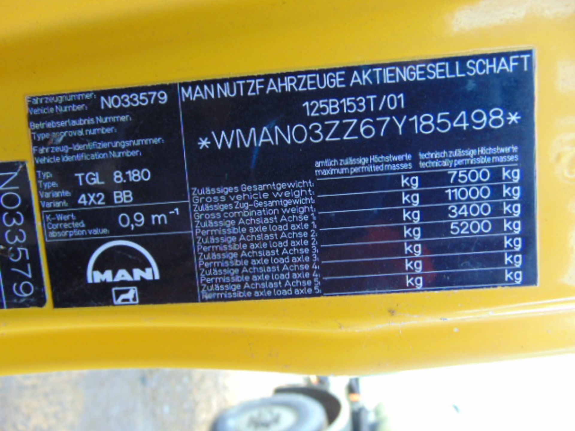 MAN 8.180 4x2 Fluid Transfer Hydrant Fuel Dispenser - Image 25 of 25