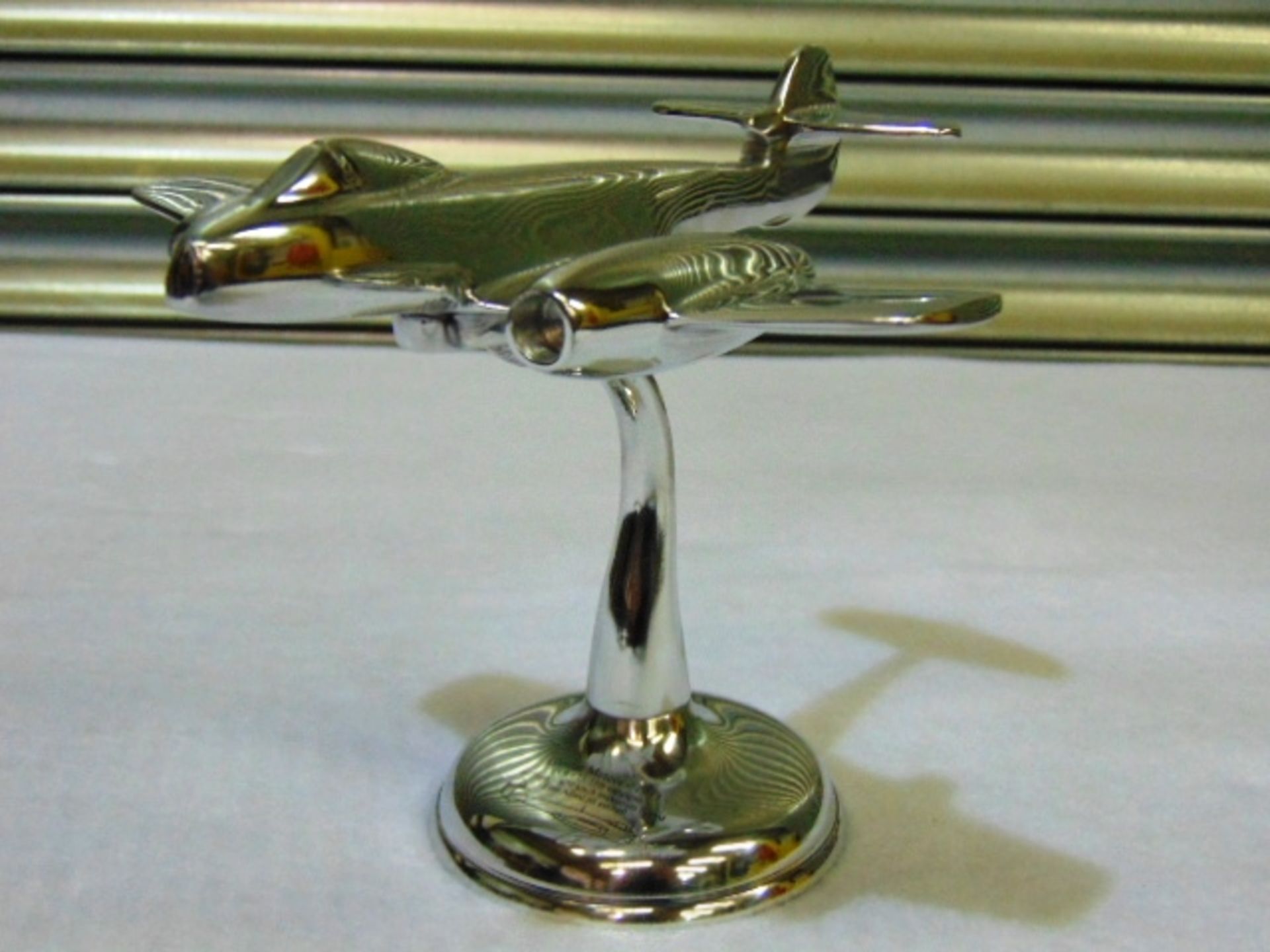 Aluminium Desktop WWII Gloster Meteor Model