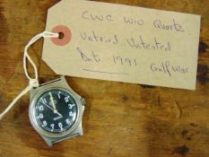 Genuine British Army, Gulf War CWC quartz wrist watch