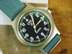 Very Rare Genuine British Army, unissued Gulf War CWC quartz wrist watch