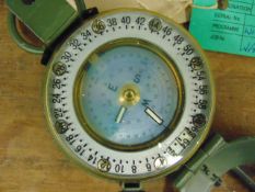 Unissued Genuine British Army Stanley Prismatic Marching Compass