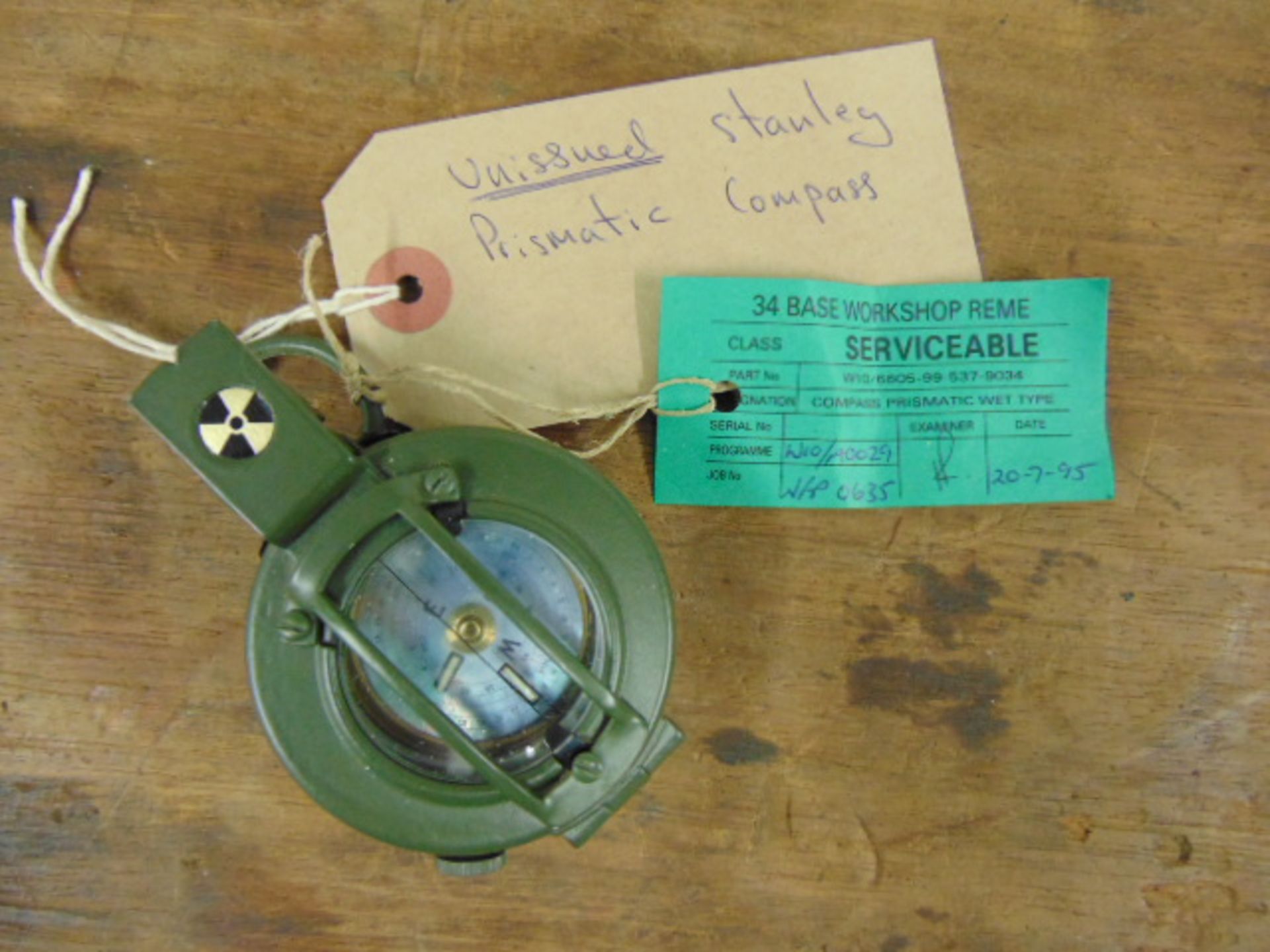 Unissued Genuine British Army Stanley Prismatic Marching Compass - Image 3 of 5