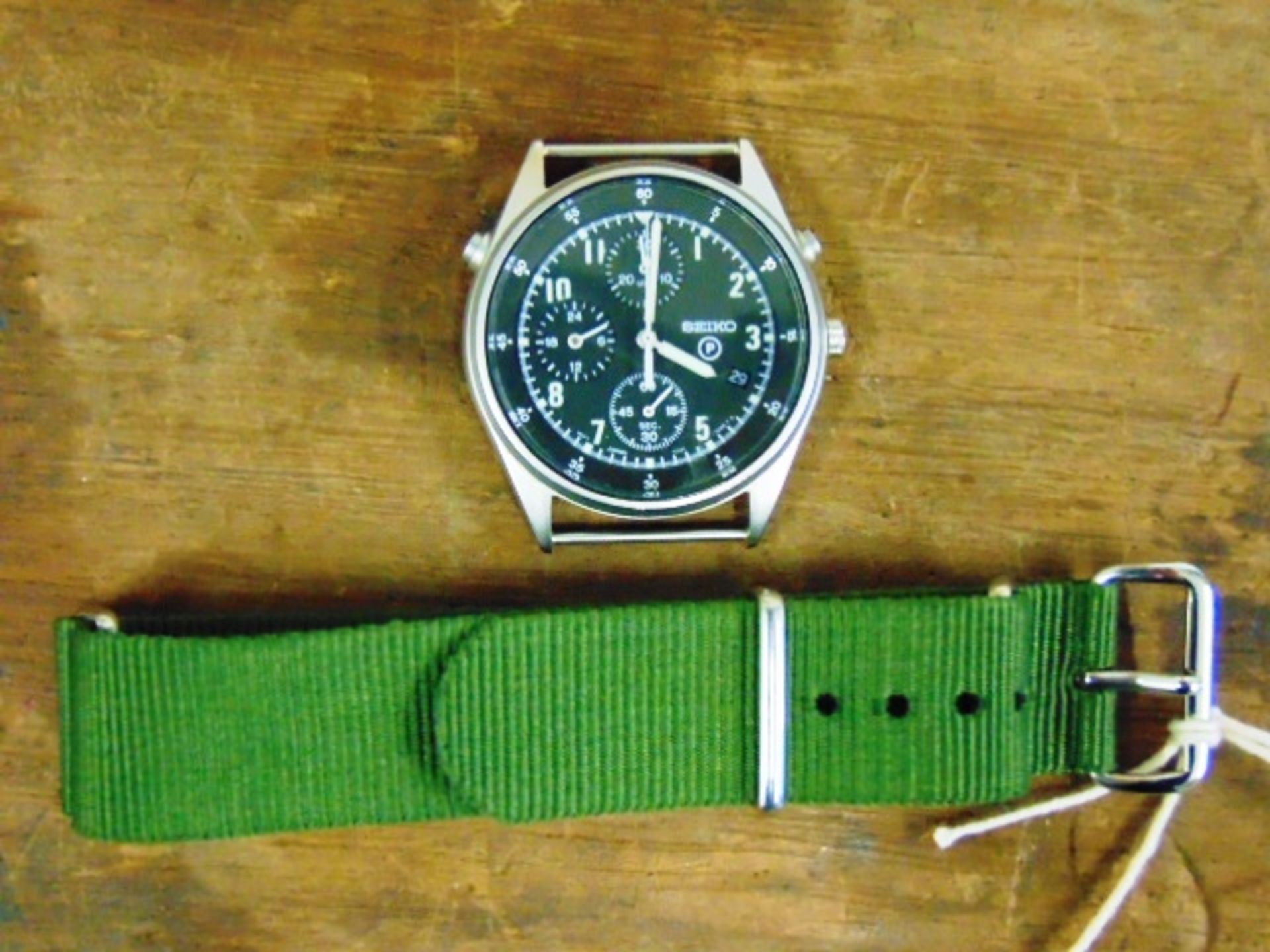 1 x Seiko Pilots Chronograph Generation 2 - Image 4 of 6