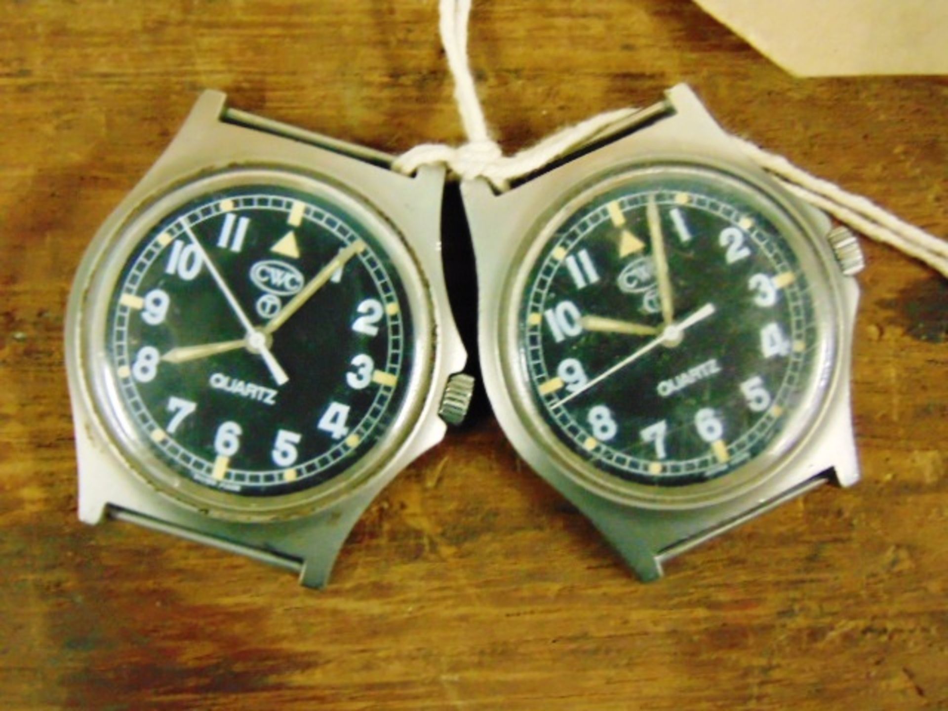 2 x Very Rare Genuine Royal Marines, Navy issue 0555, CWC quartz wrist watches - Image 2 of 5
