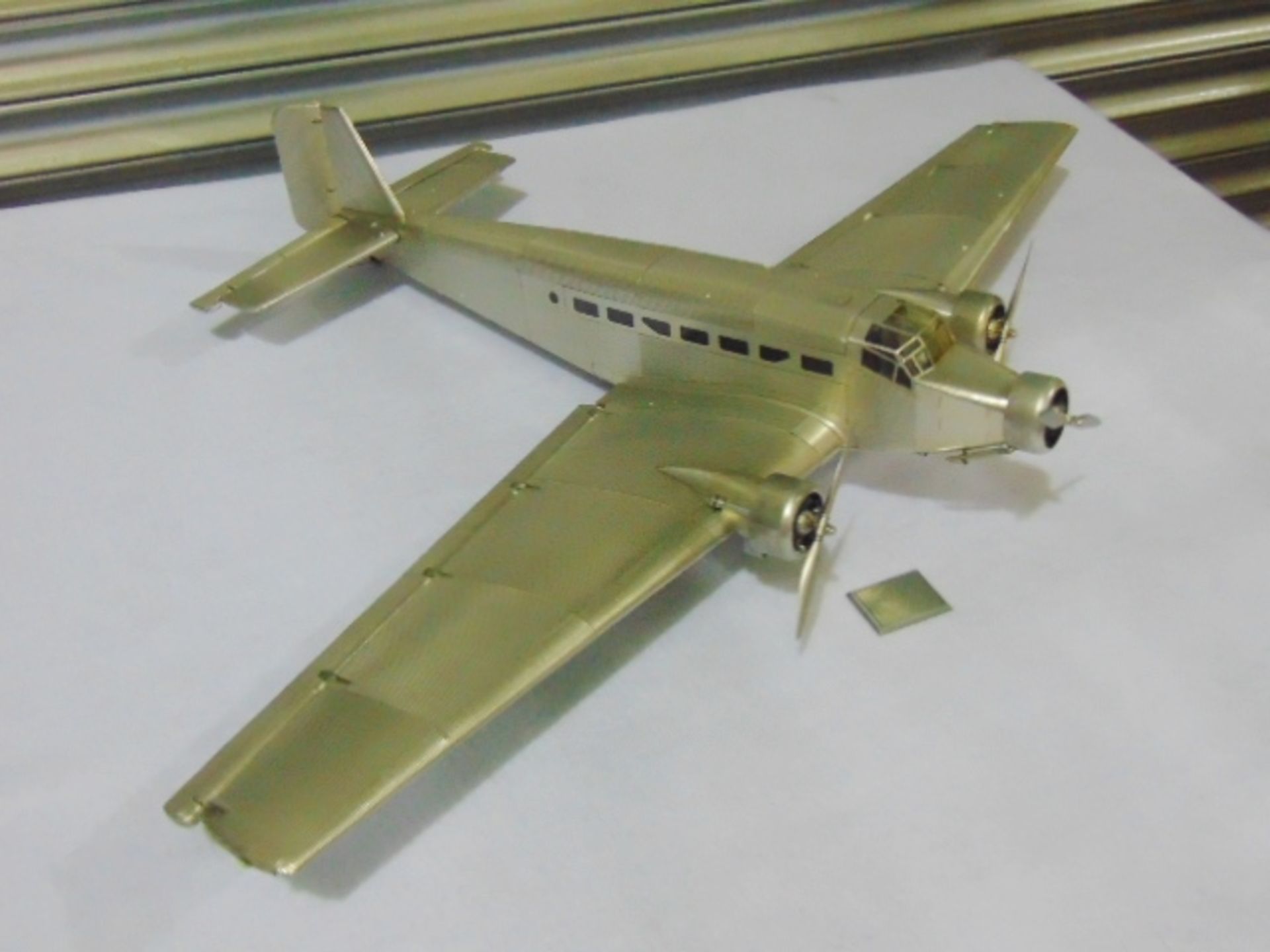 Junkers Ju 52 "Iron Annie" Aluminium Scale Model - Image 6 of 9