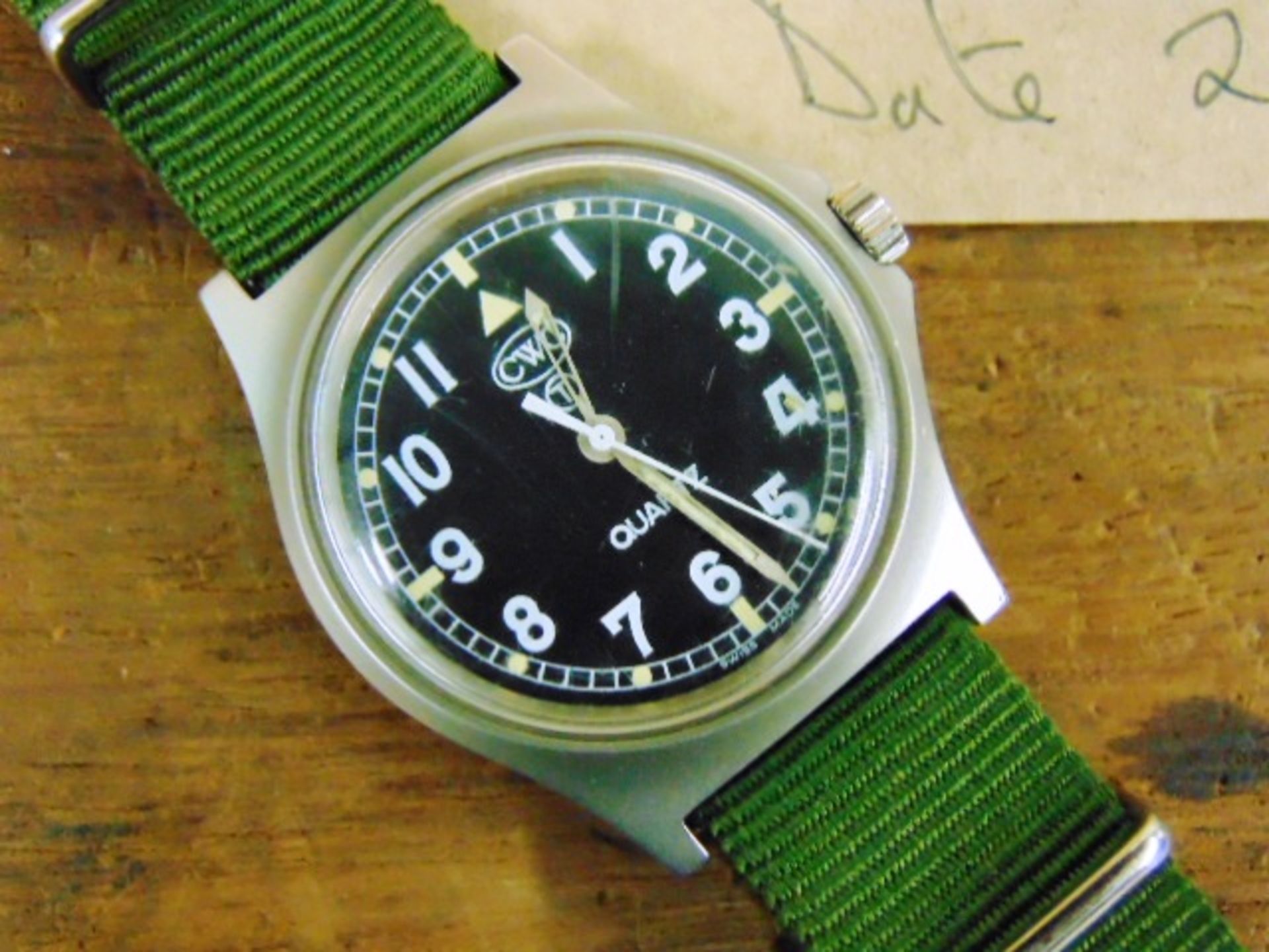 Very Rare Genuine British Army, Waterproof CWC quartz wrist watch - Image 2 of 5