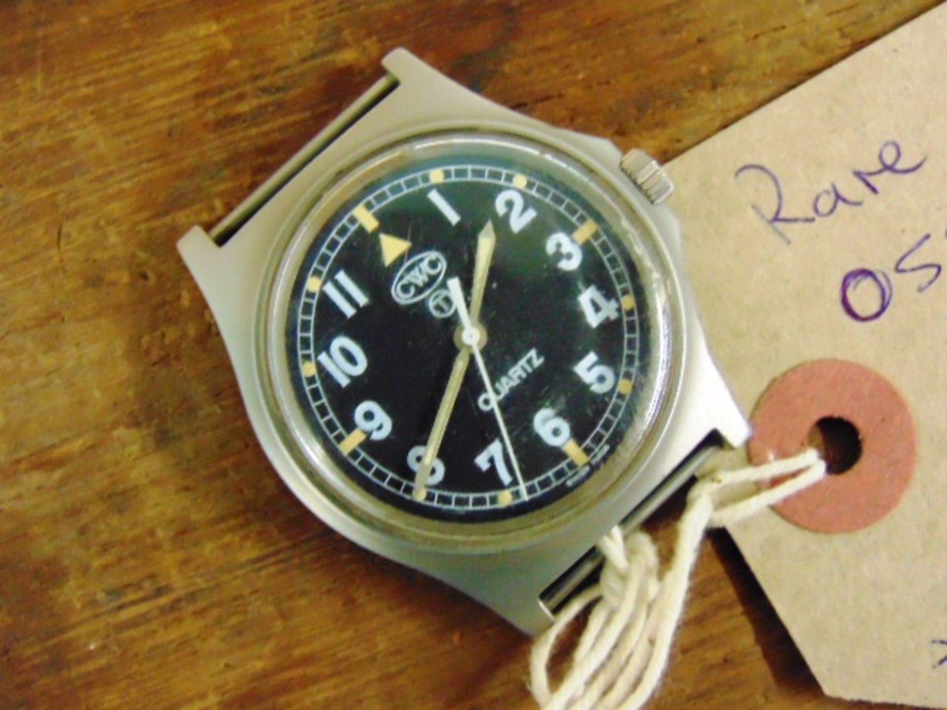 Very Rare Genuine Royal Marines, Navy issue 0555, CWC quartz wrist watch - Image 2 of 3