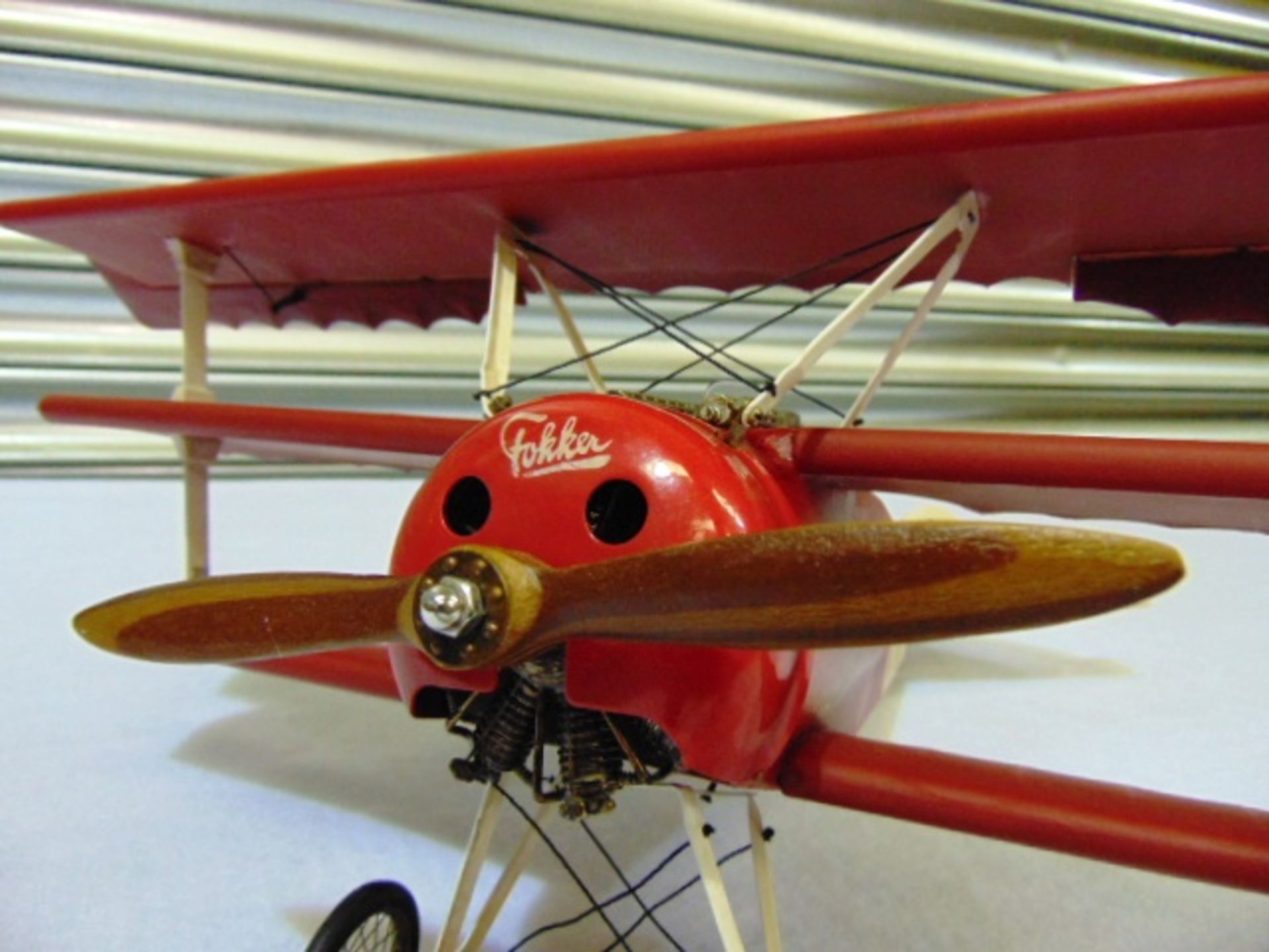 Legendary Red Baron's Fokker Triplane Detailed Model - Image 3 of 8