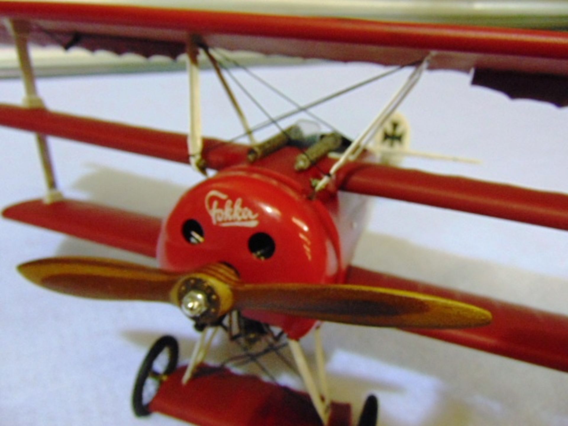 Legendary Red Baron's Fokker Triplane Detailed Model - Image 8 of 8