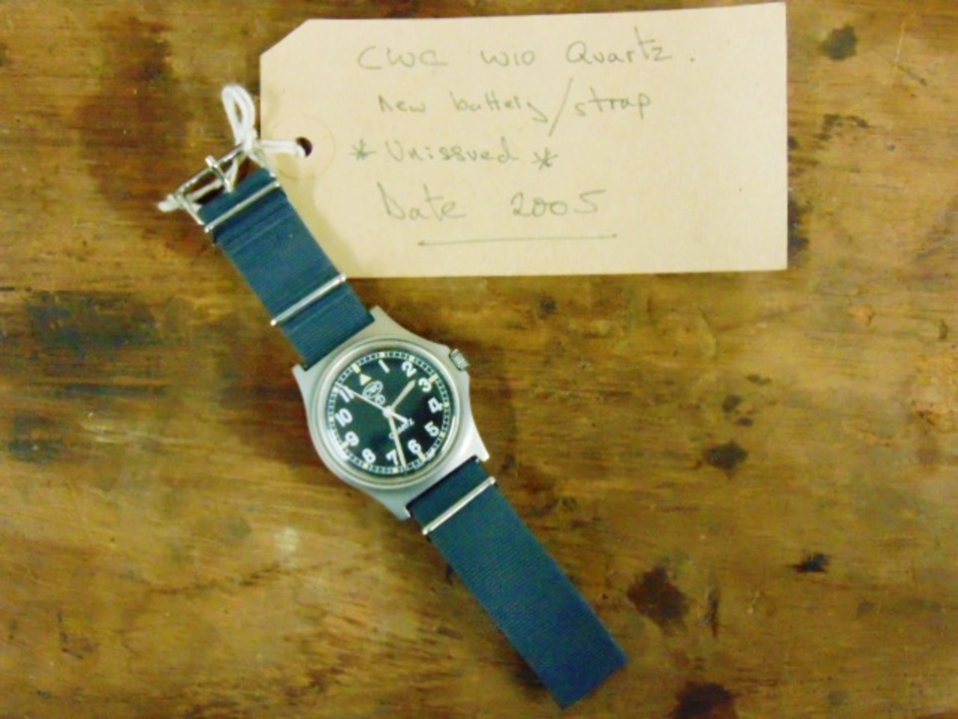 Unissued Genuine British Army, Waterproof CWC quartz wrist watch - Image 2 of 6