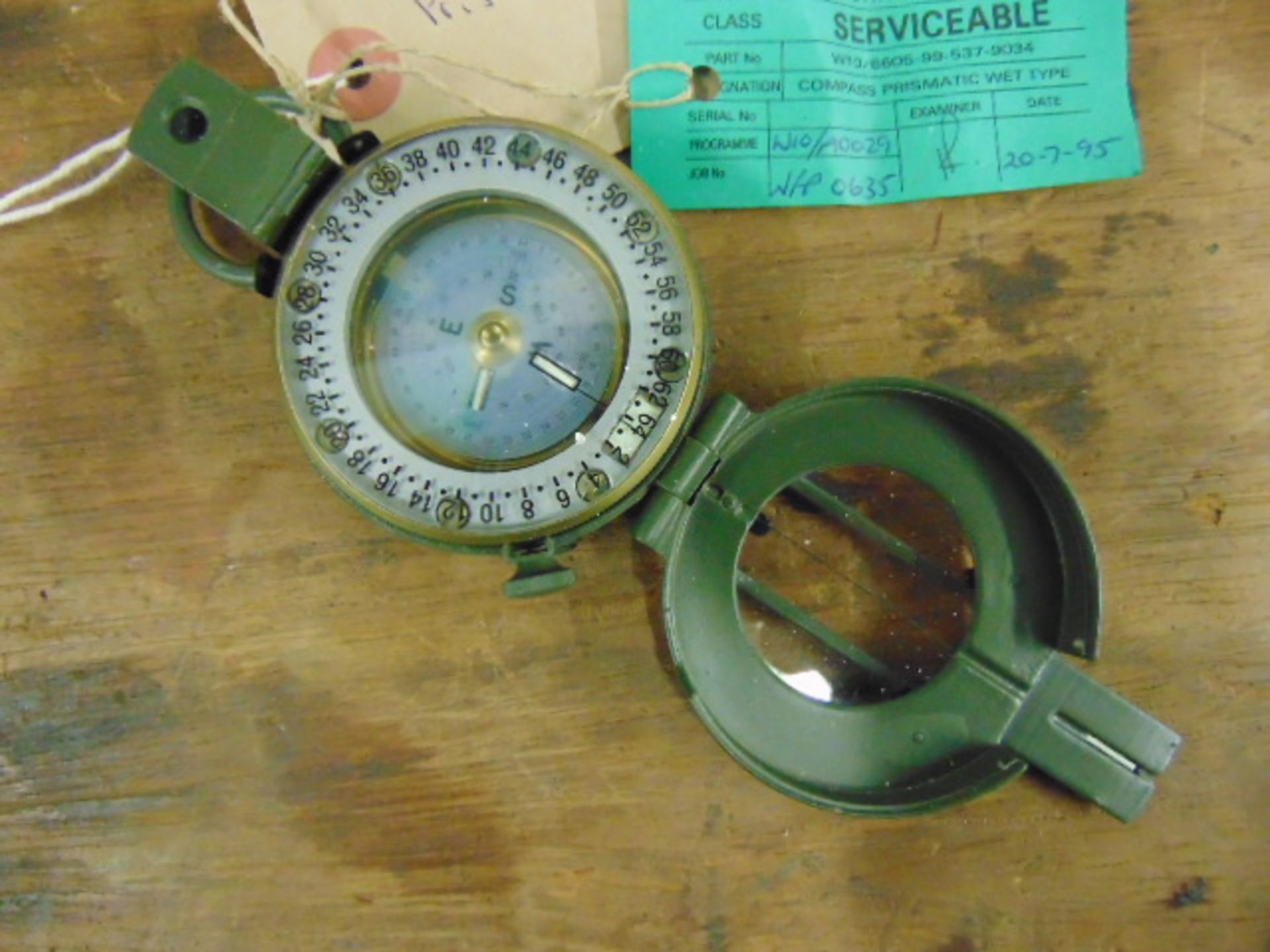 Unissued Genuine British Army Stanley Prismatic Marching Compass - Image 2 of 5