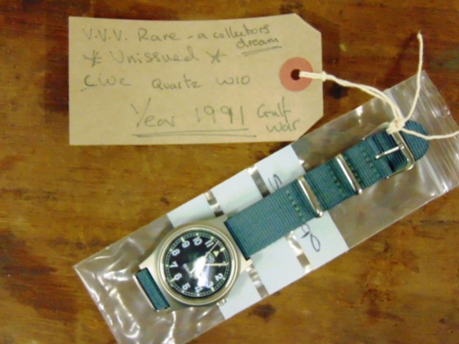 Very Rare Genuine British Army, unissued Gulf War CWC quartz wrist watch - Image 2 of 7