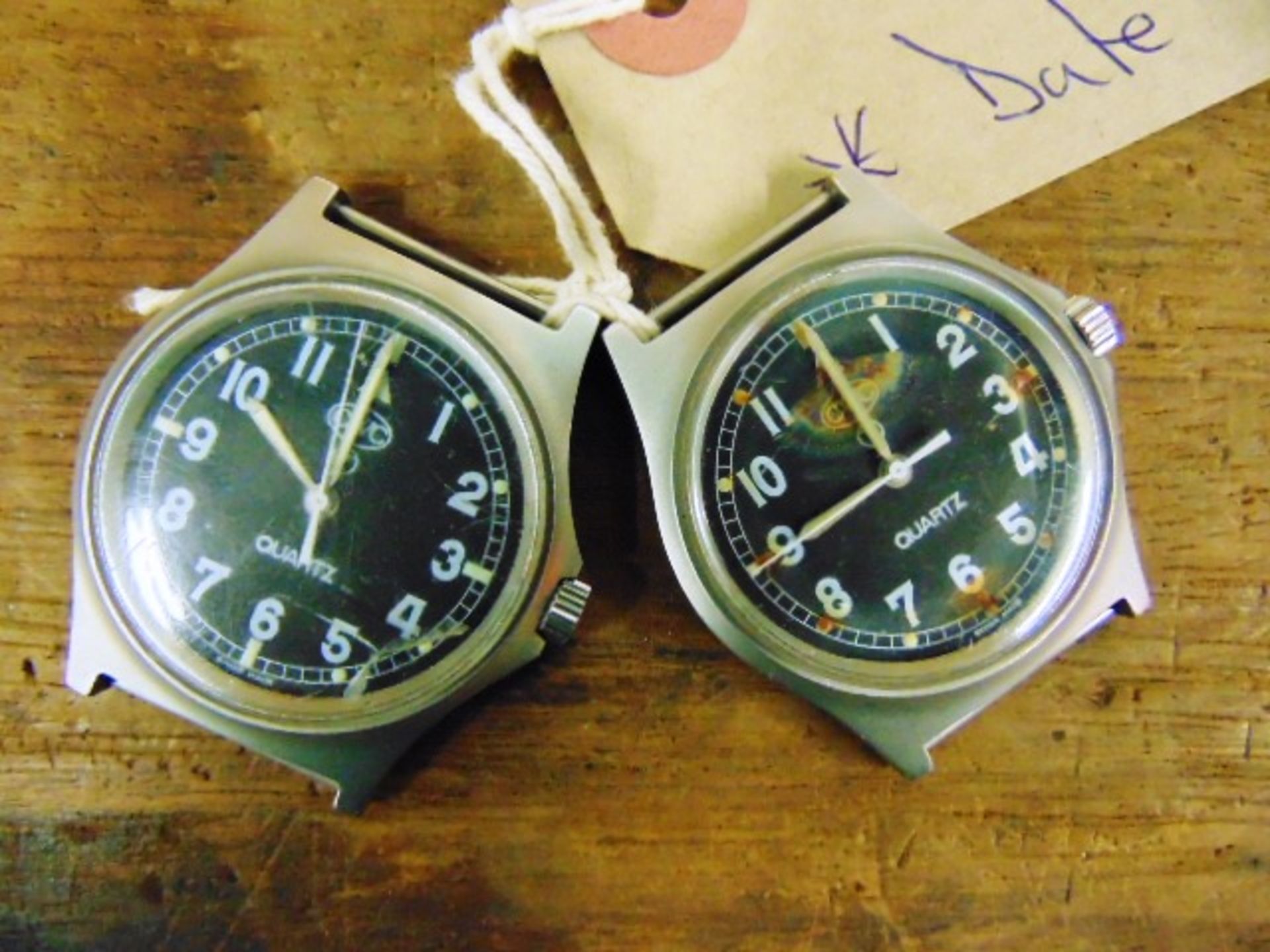 2 x CWC Navy issue 0552 quartz wrist watches - Image 2 of 5
