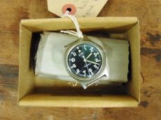 Unissued CWC (Fat Boy/Fat Case) quartz wrist watch with original box
